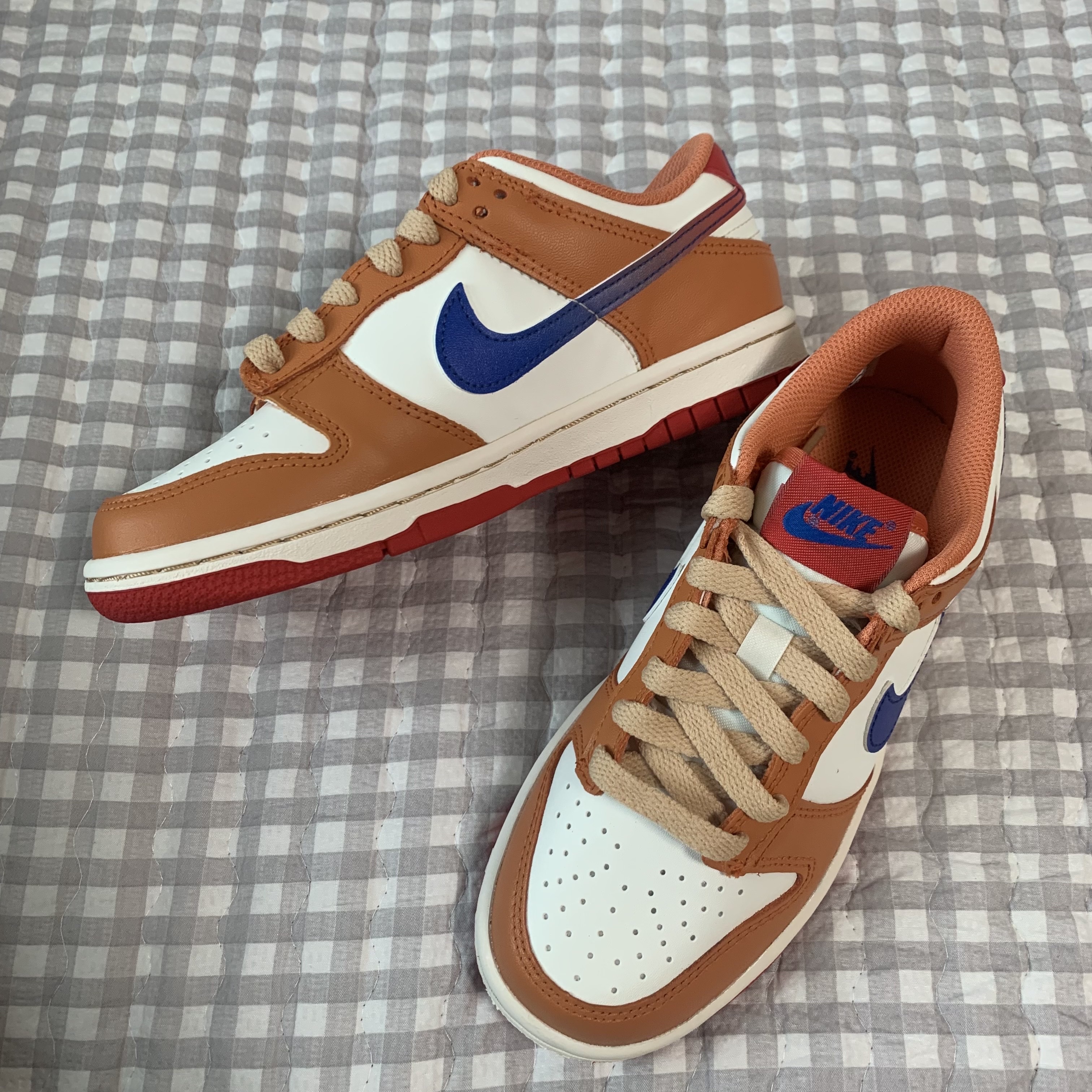 (GS) Nike Dunk Low Hot Curry and Game Royal 착용 스타일 - 2