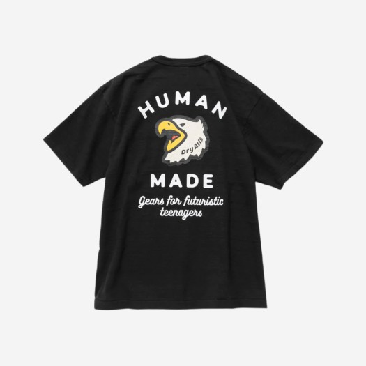 휴먼 메이드 포켓 티셔츠 #1 블랙