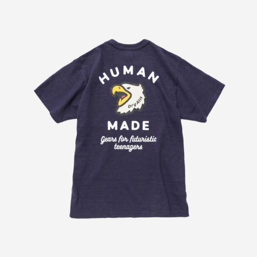 휴먼 메이드 포켓 티셔츠 #1 네이비