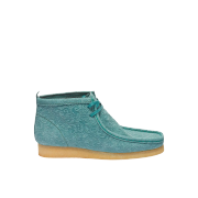 Clarks x END. Wallabee Boots Green Floral