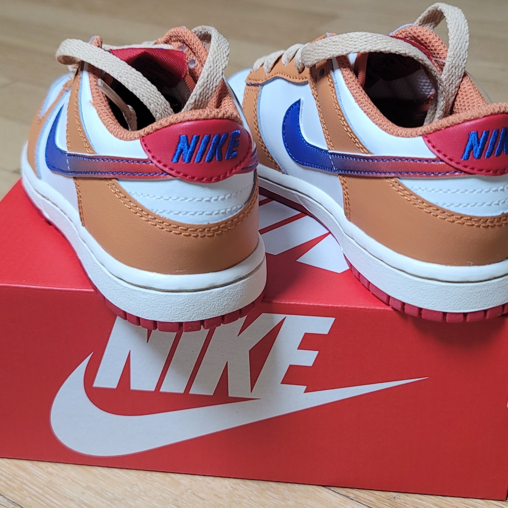 (PS) Nike Dunk Low Hot Curry and Game Royal 착용 스타일 - 3