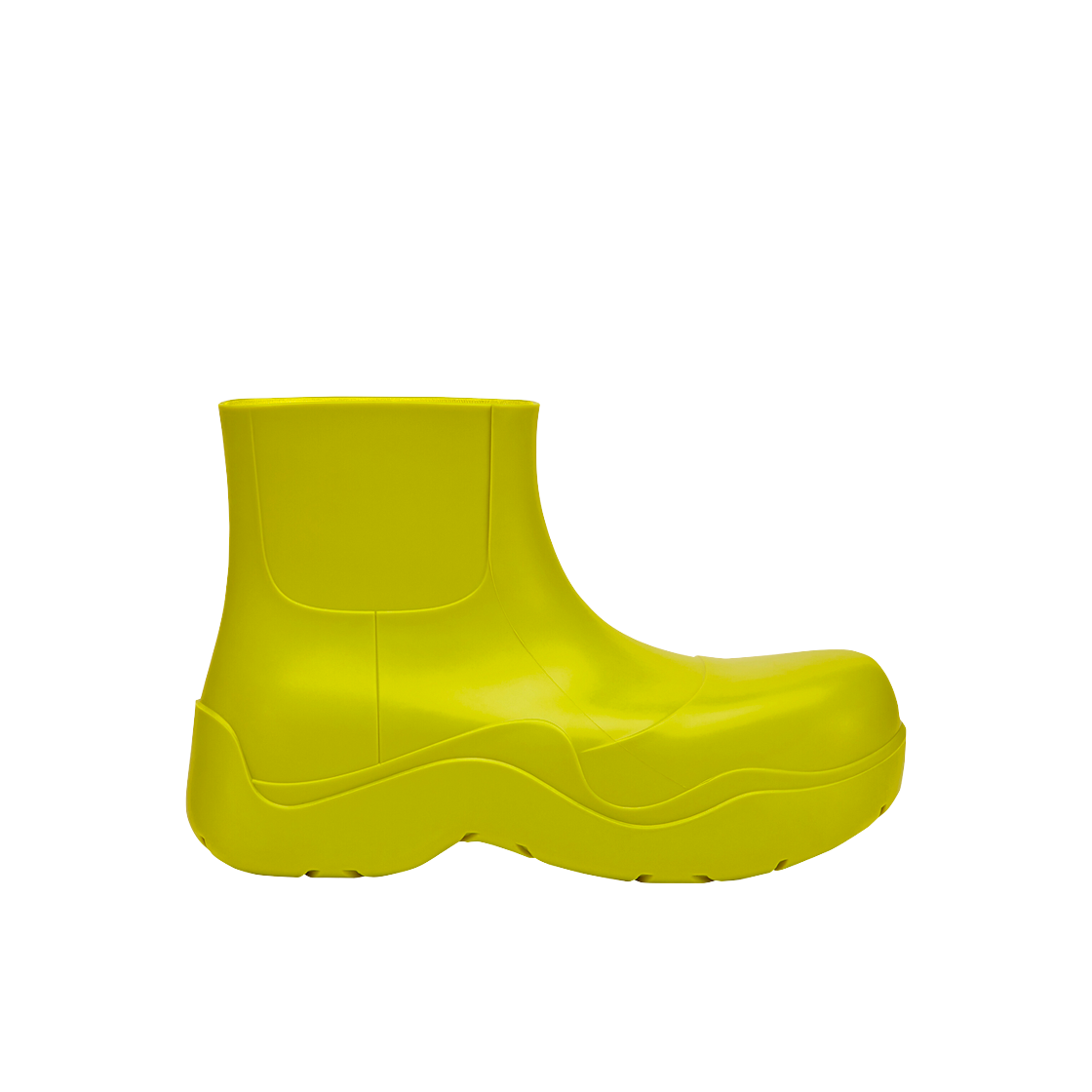 보테가 베네타 퍼들 앵클 부츠 키위