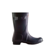 (W) Hunter Original Short Rain Boots Navy