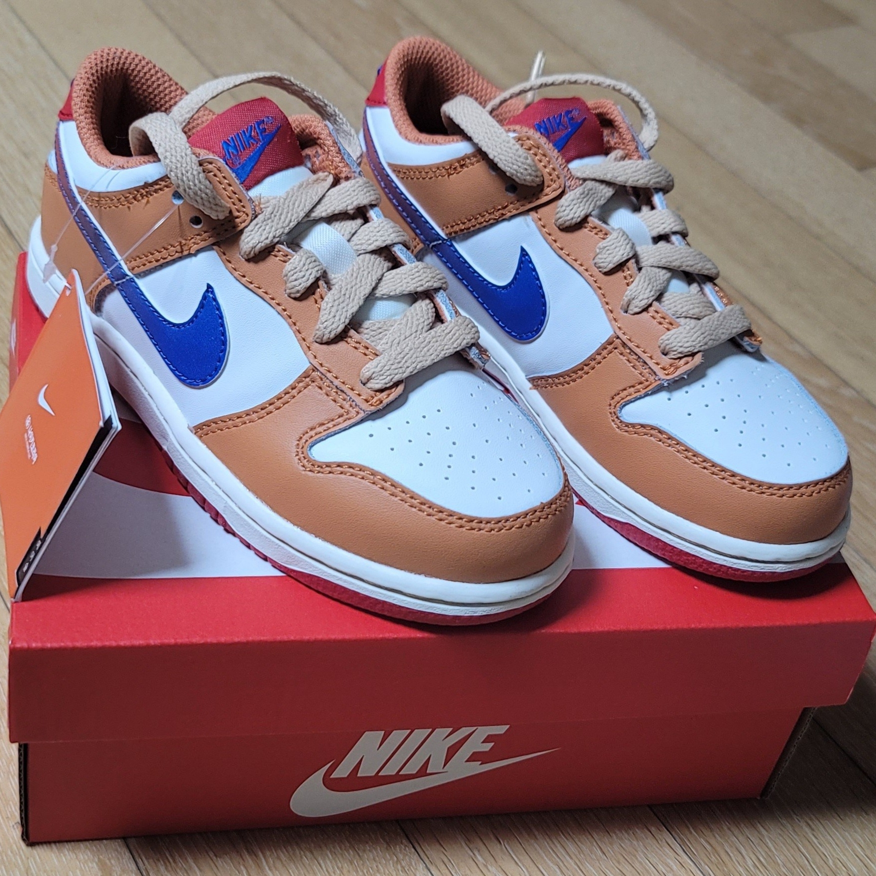 (PS) Nike Dunk Low Hot Curry and Game Royal 착용 스타일 - 2