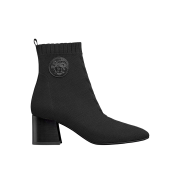 (W) Hermes Volver 60 Ankle Boot Knit & Noir