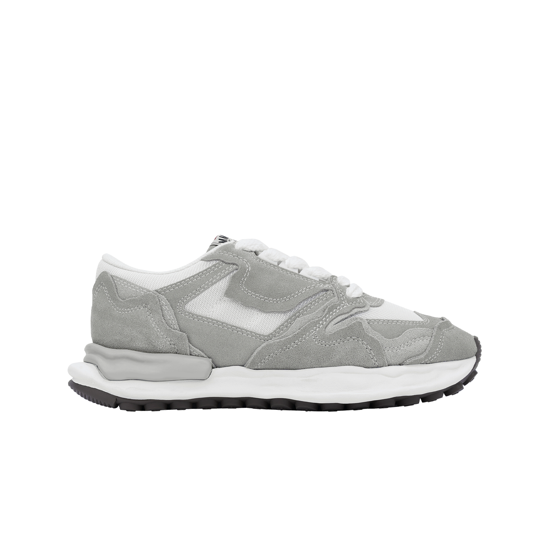 메종 미하라 야스히로 OG 솔 브로큰 디테일 러닝 스니커즈 화이트(Maison Mihara Yasuhiro OG Sole Broken Detail Running Sneakers White) - 1