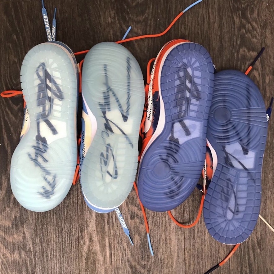 Nike x Off-White Dunk Low Pine Green, Nike x Off-White Dunk Low The 50 - Lot 18 착용 스타일 - 5