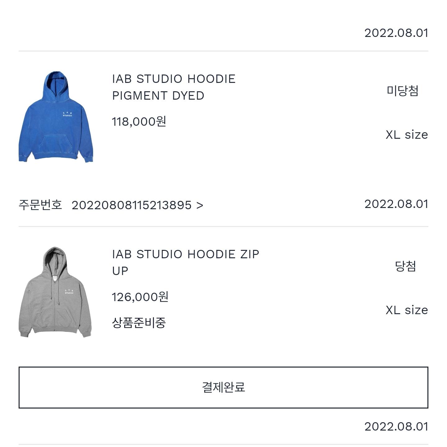 IAB Studio Zip-Up Hoodie Gray - 22FW 착용 스타일