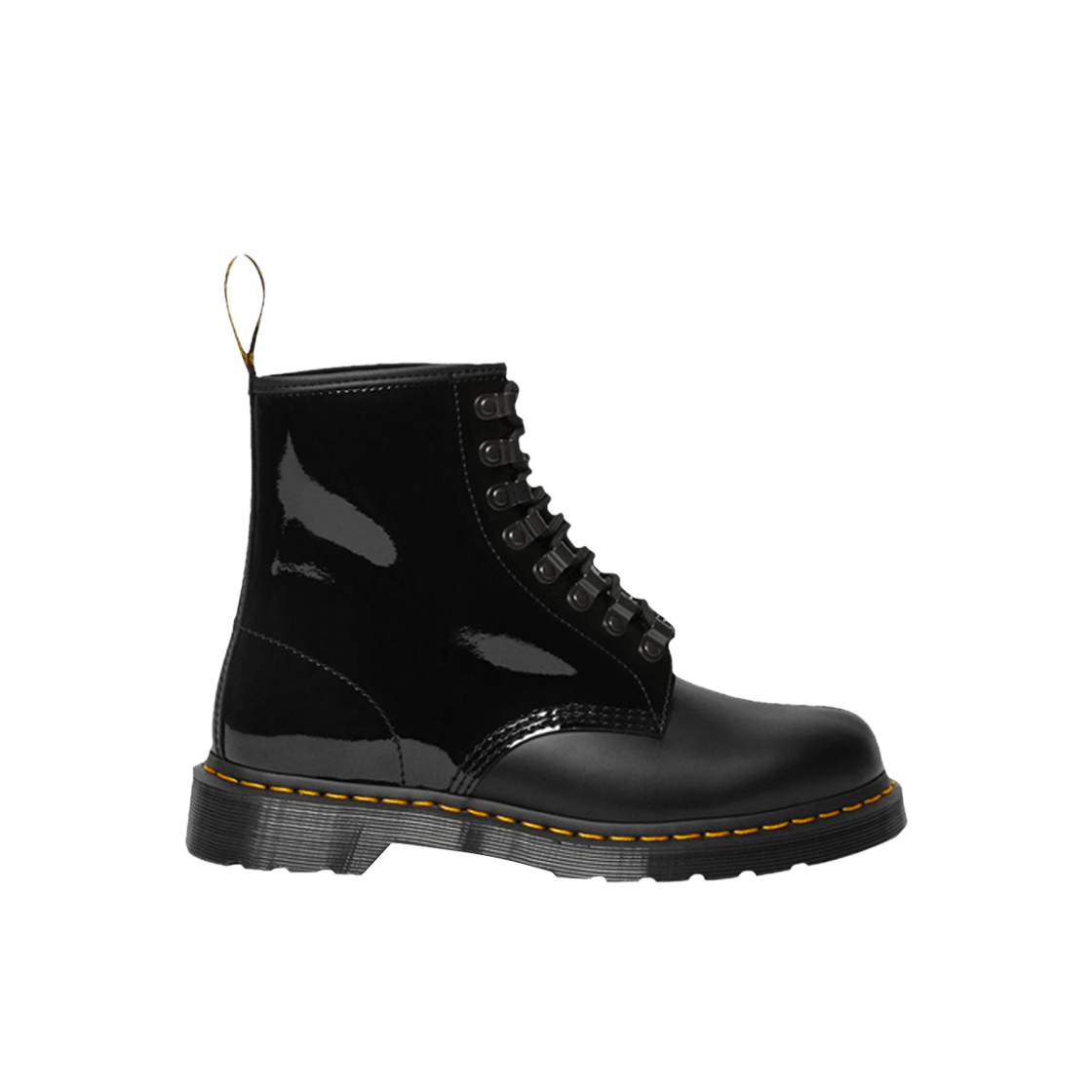 닥터마틴 x 플레져스 1460 스무스 페이턴트 램퍼 블랙(Dr. Martens x Pleasures 1460 Smooth Patent Lamper Black) - 1