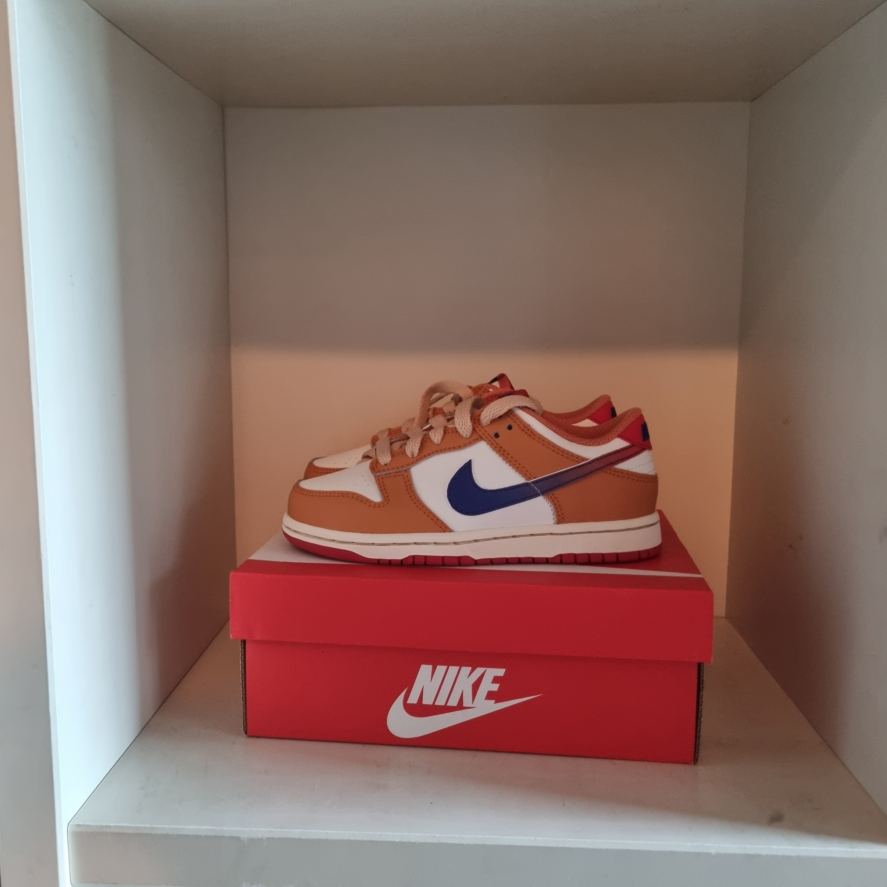 (GS) Nike Dunk Low Hot Curry and Game Royal 착용 스타일 - 1