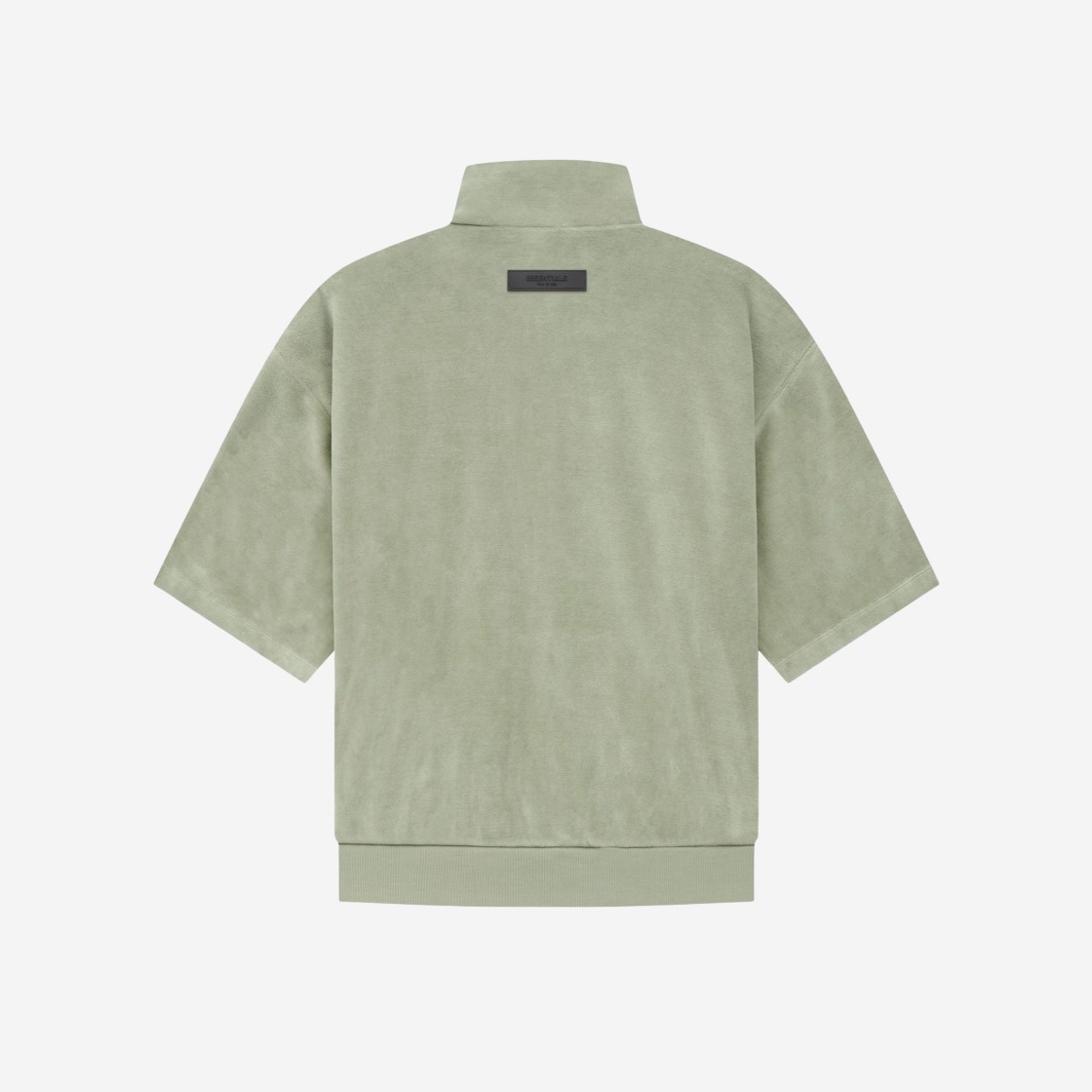 (W) Essentials Velour Mockneck Seafoam - 22SS 상세 이미지 2