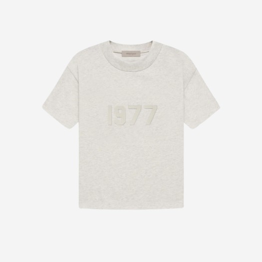 (W) 에센셜 1977 티셔츠 라이트 오트밀 - 22SS