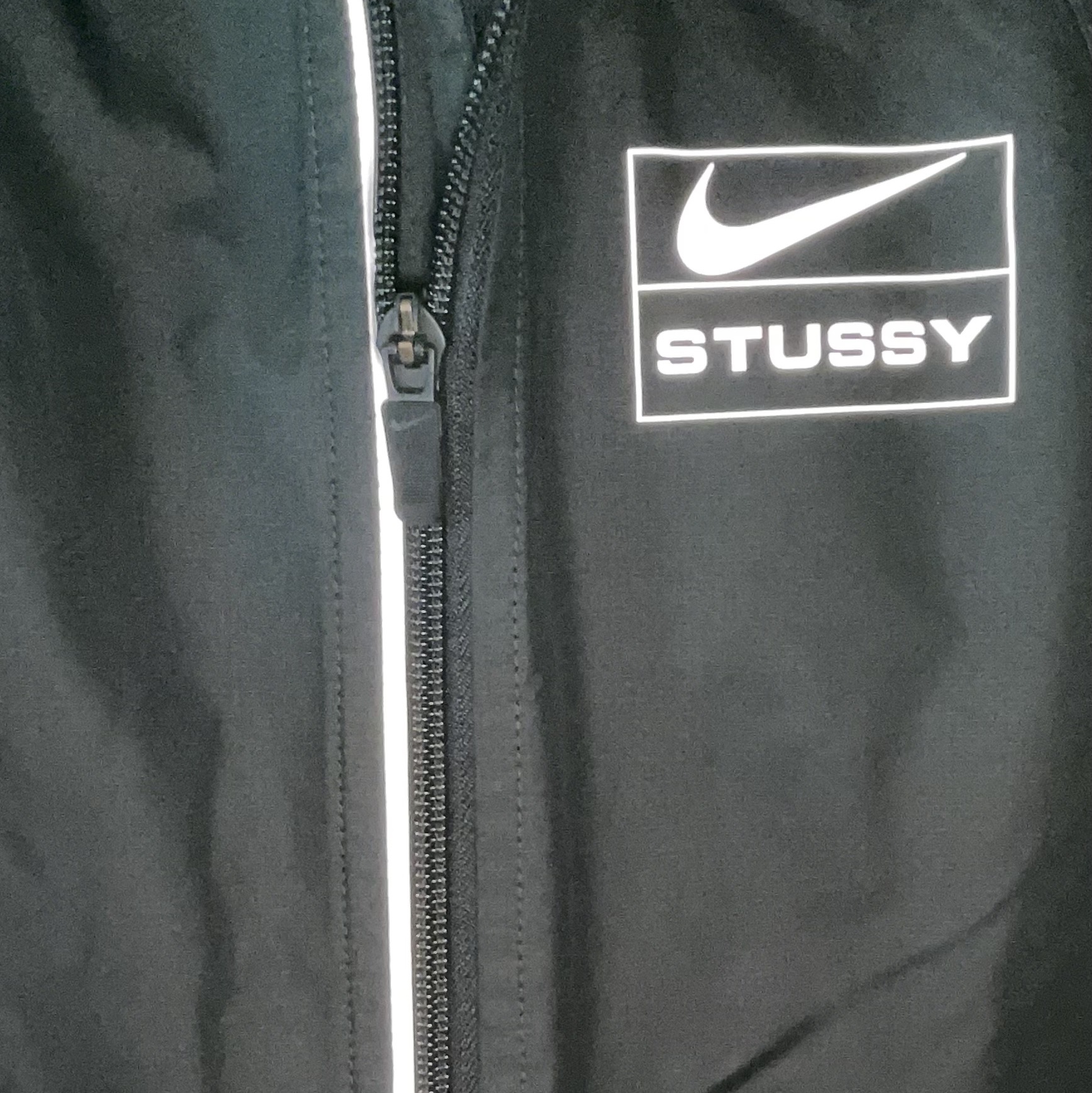 Nike x Stussy NRG FL Storm-Fit Jacket Black (DO5304-010) 착용 스타일 - 1