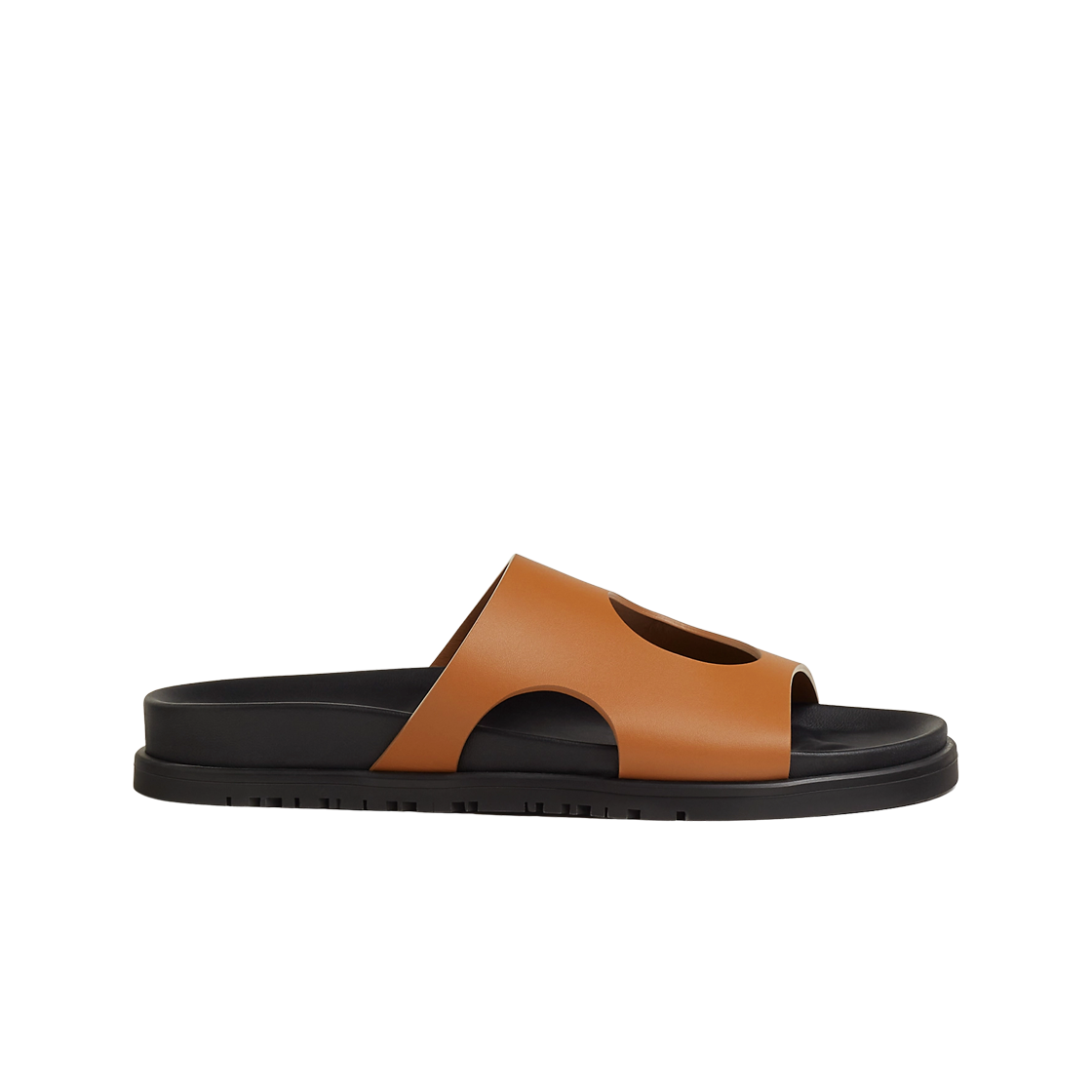 (W) 에르메스 에디스 샌들 카프스킨 & 나뛰렐((W) Hermes Edith Sandal Calfskin & Naturel) - 1