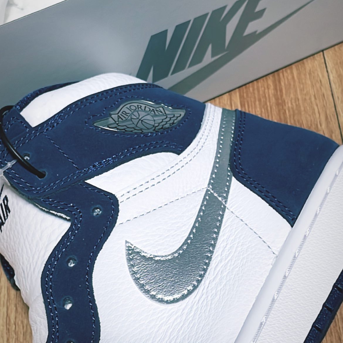 Jordan 1 Retro High OG CO.JP Midnight Navy 착용 스타일