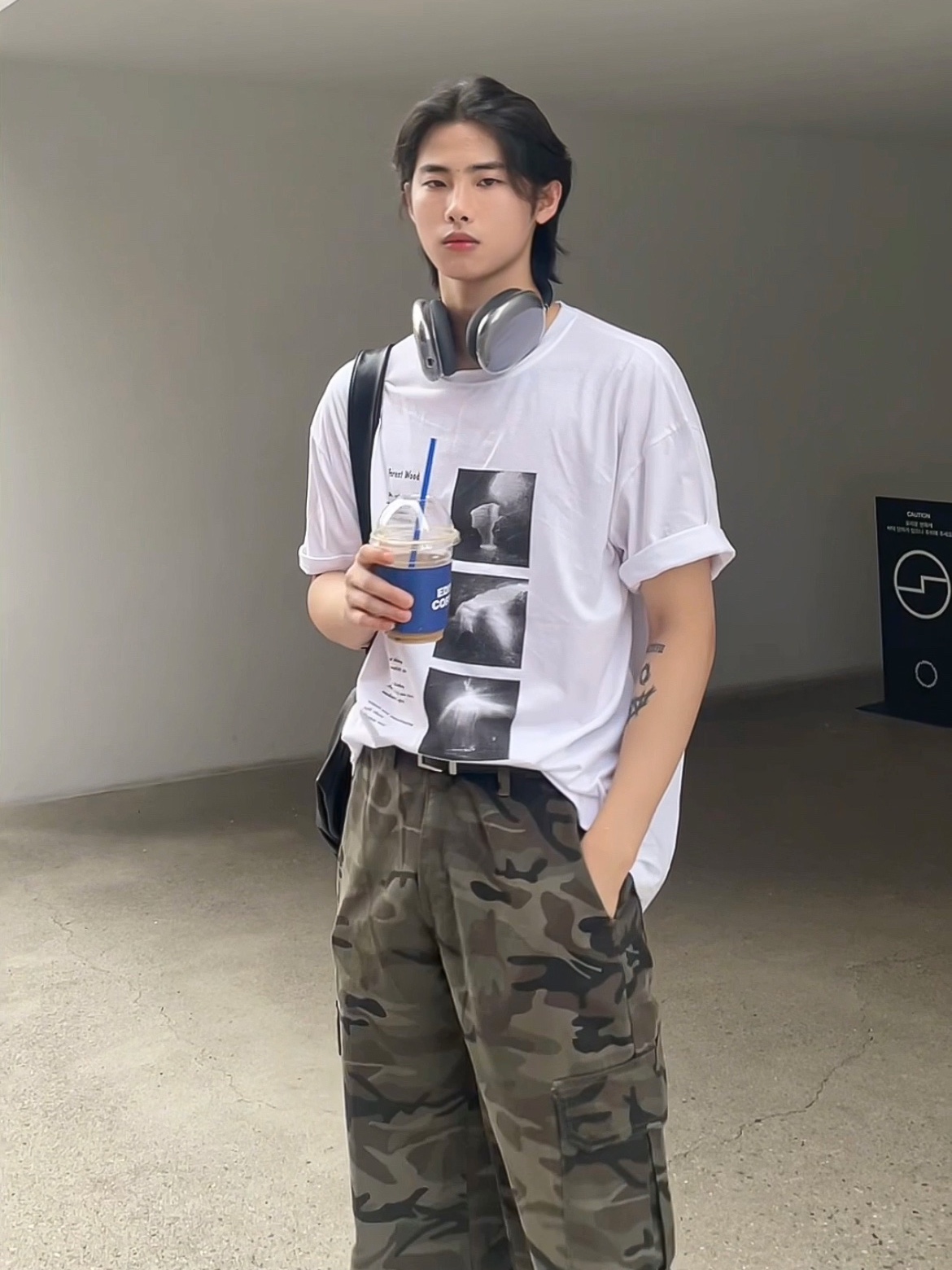 Apple AirPods Max Lightning Space Gray (Korean Ver.) 착용 스타일