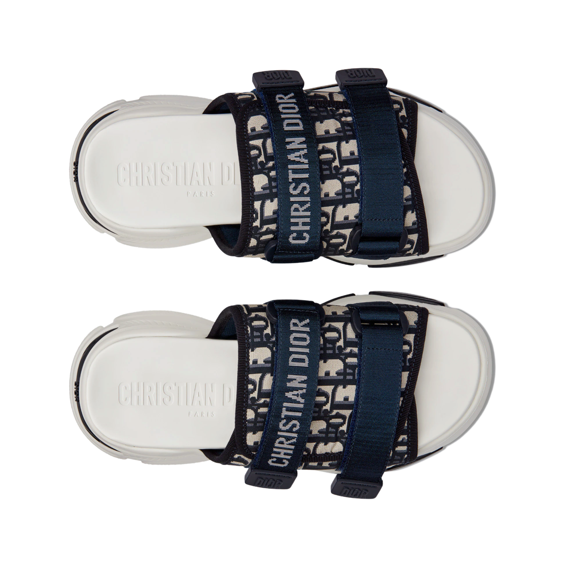 (W) 디올 D 완더 뮬 딥 블루((W) Dior D-Wander Mule Deep Blue) - 2