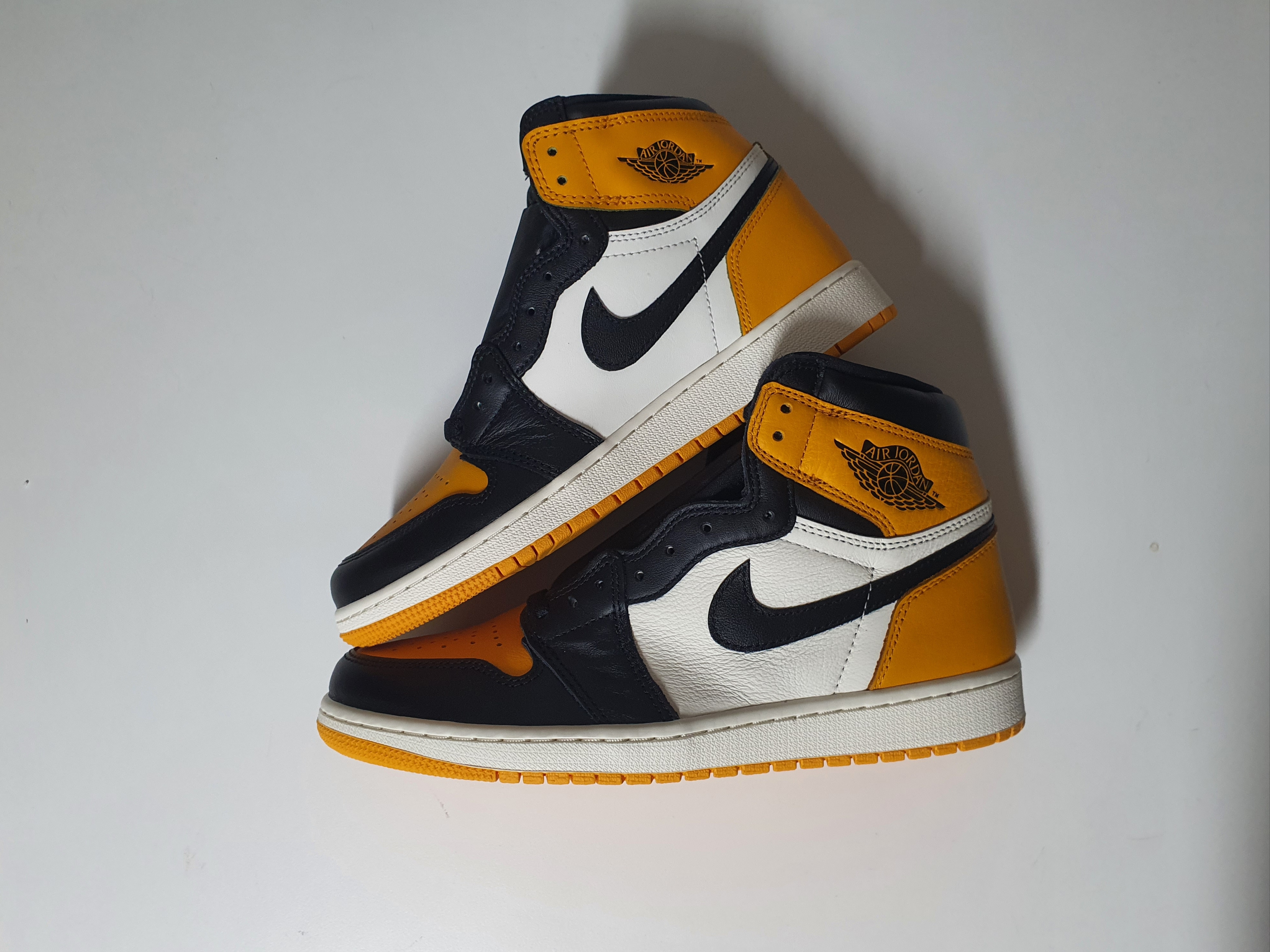 Jordan 1 Retro High OG Taxi, (GS) Jordan 1 Retro High OG Taxi 착용 스타일 - 1