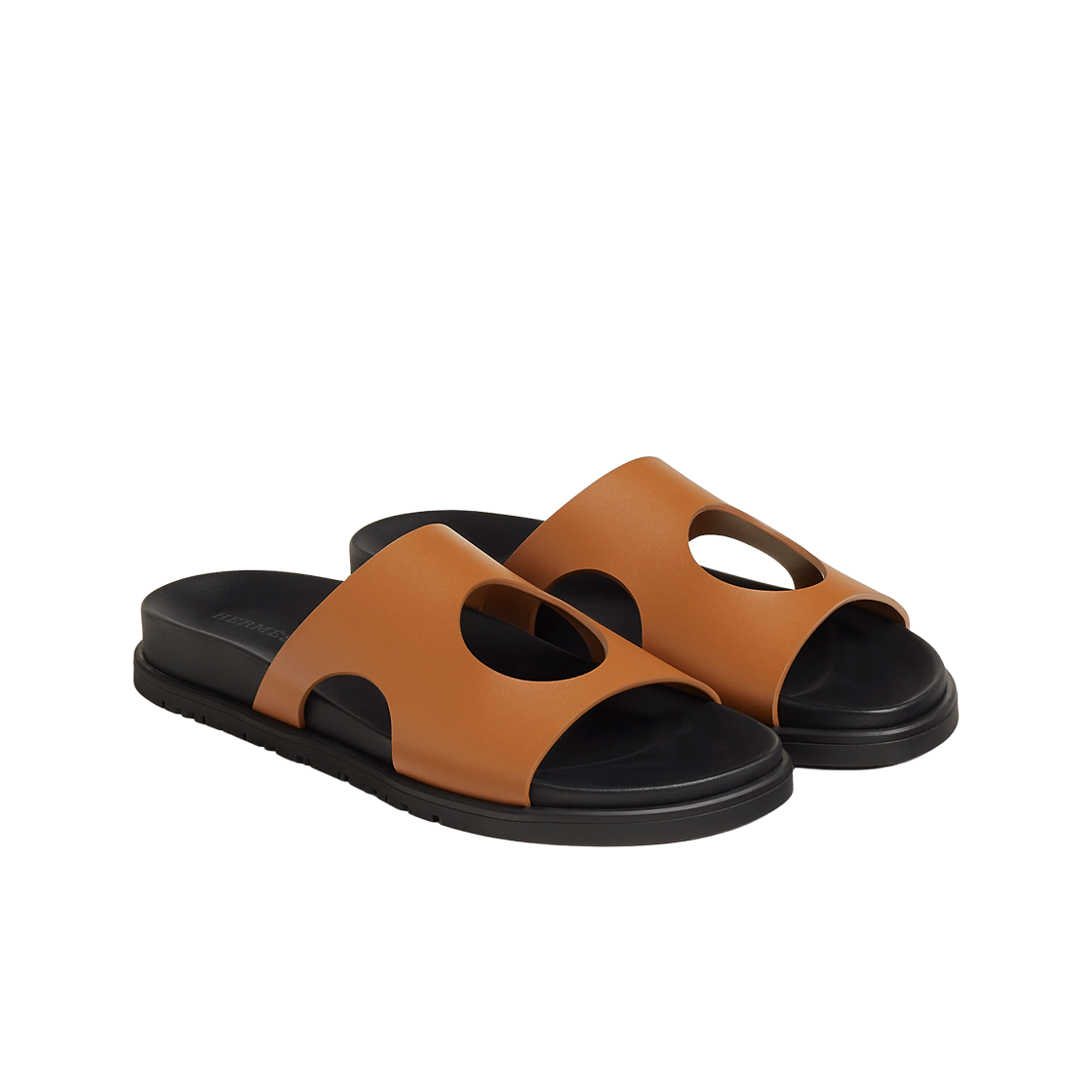 (W) 에르메스 에디스 샌들 카프스킨 & 나뛰렐((W) Hermes Edith Sandal Calfskin & Naturel) - 2
