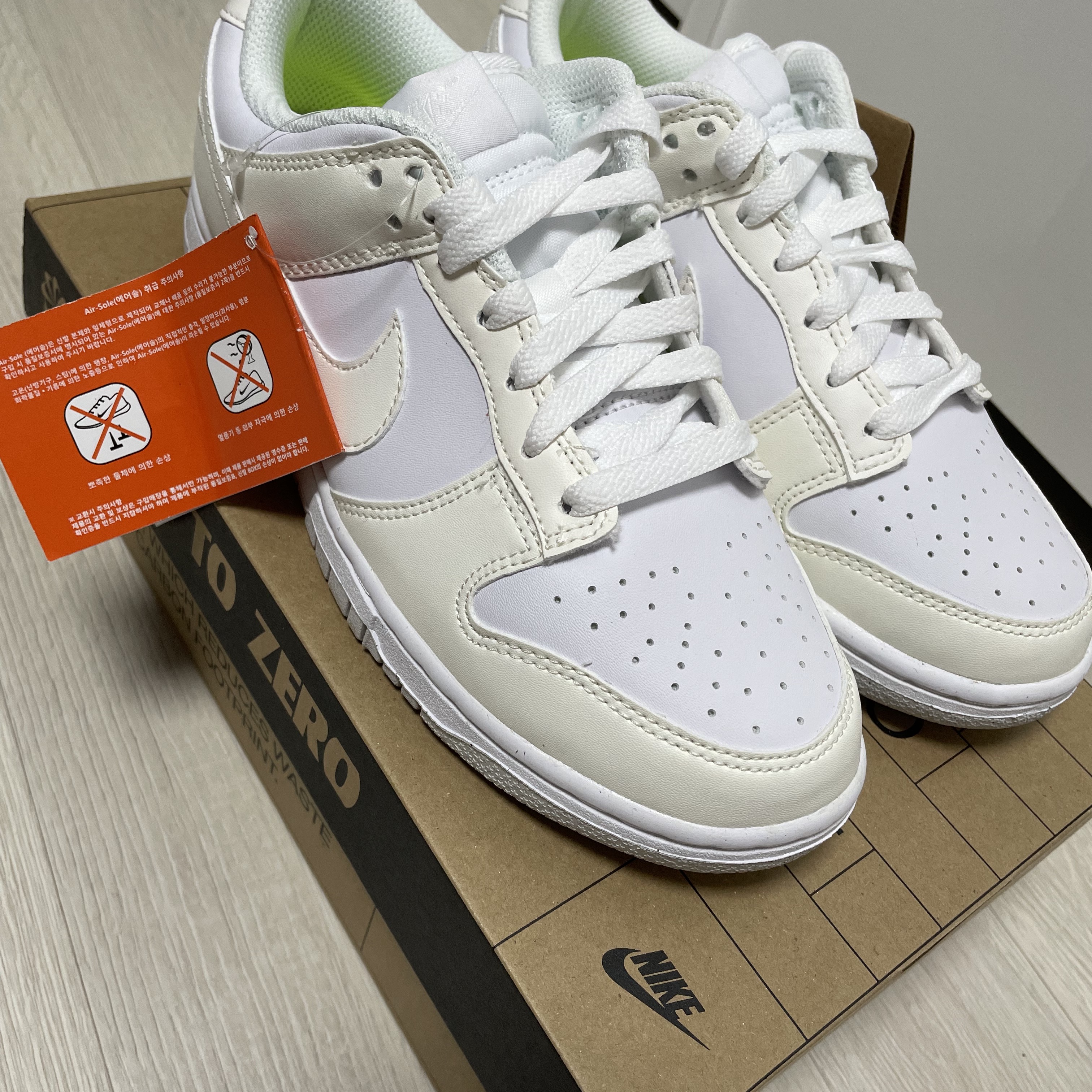 (W) Nike Dunk Low Next Nature Sail 착용 스타일