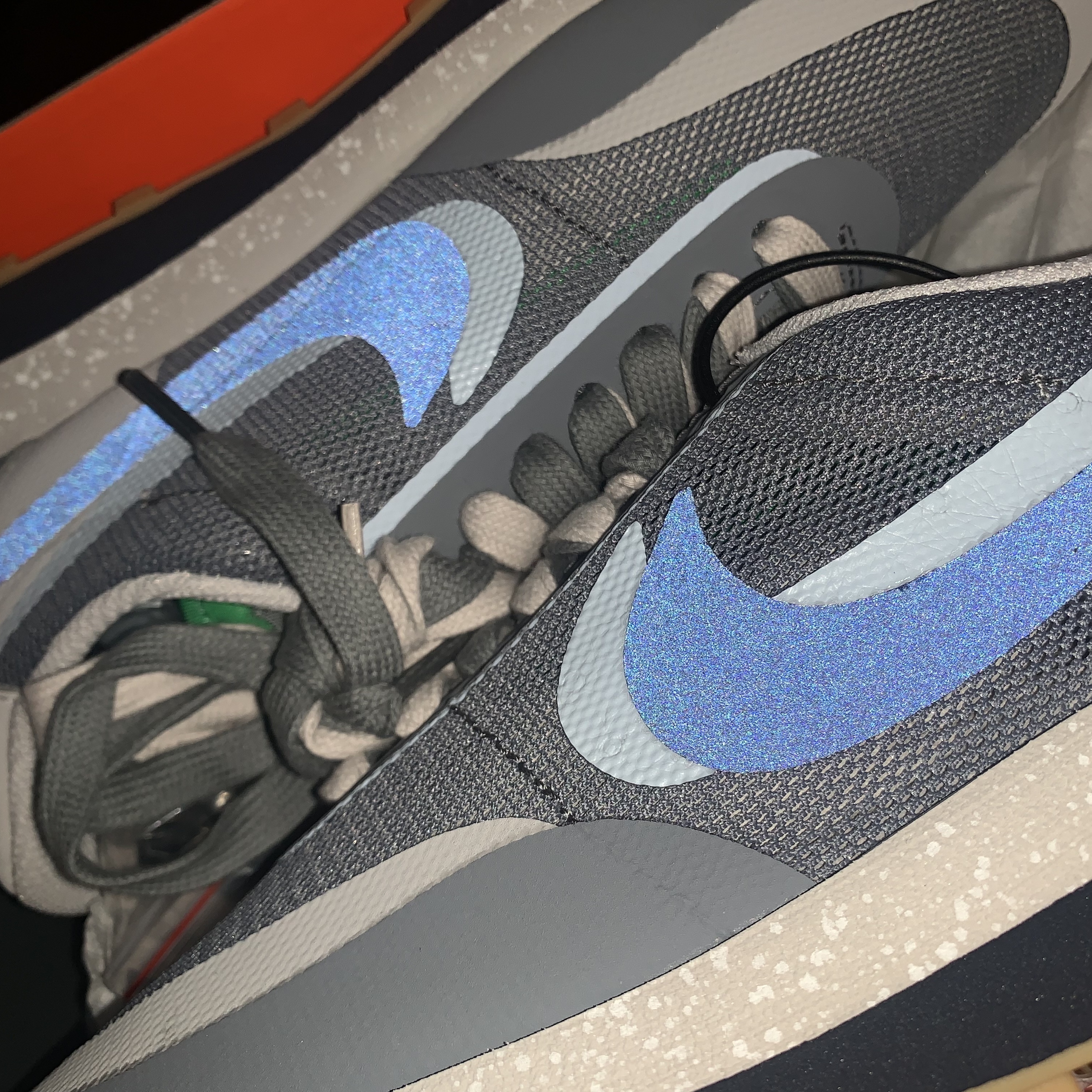 Nike x Sacai x Clot LDWaffle Cool Grey 착용 스타일