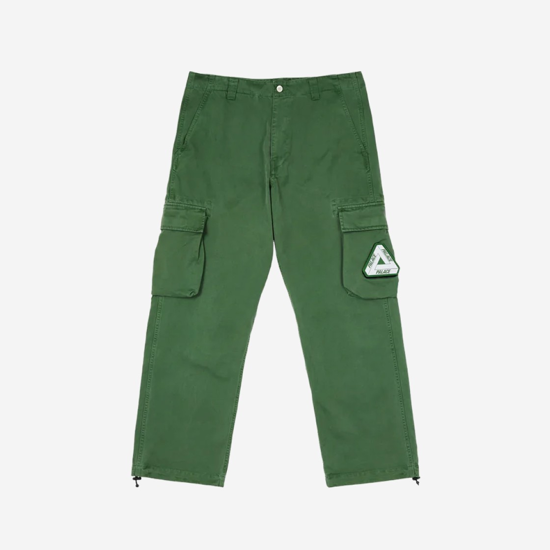 Palace Garment Dyed Cargo Trousers Olive - 22FW 상세 이미지 1