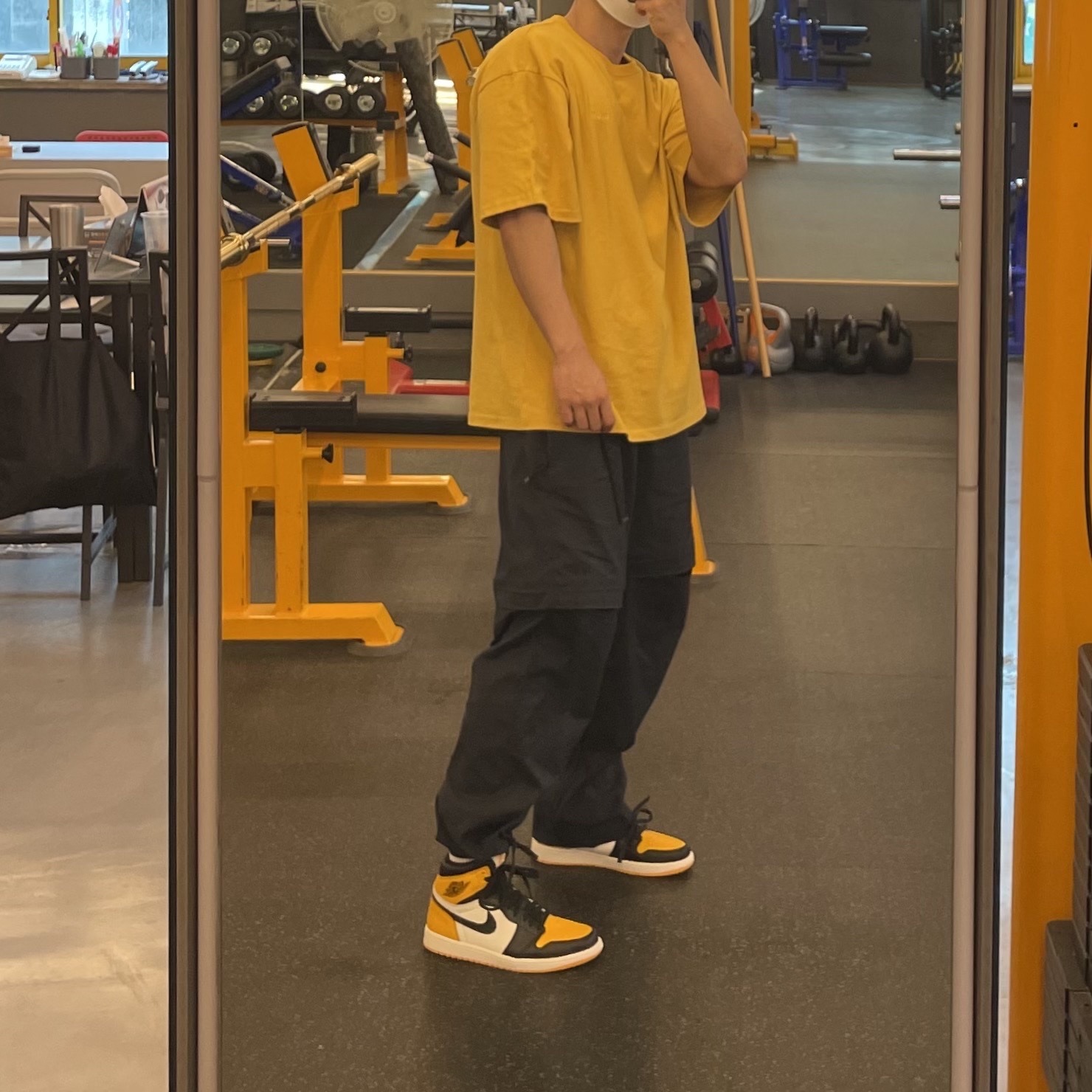 Jordan 1 Retro High OG Taxi 착용 스타일
