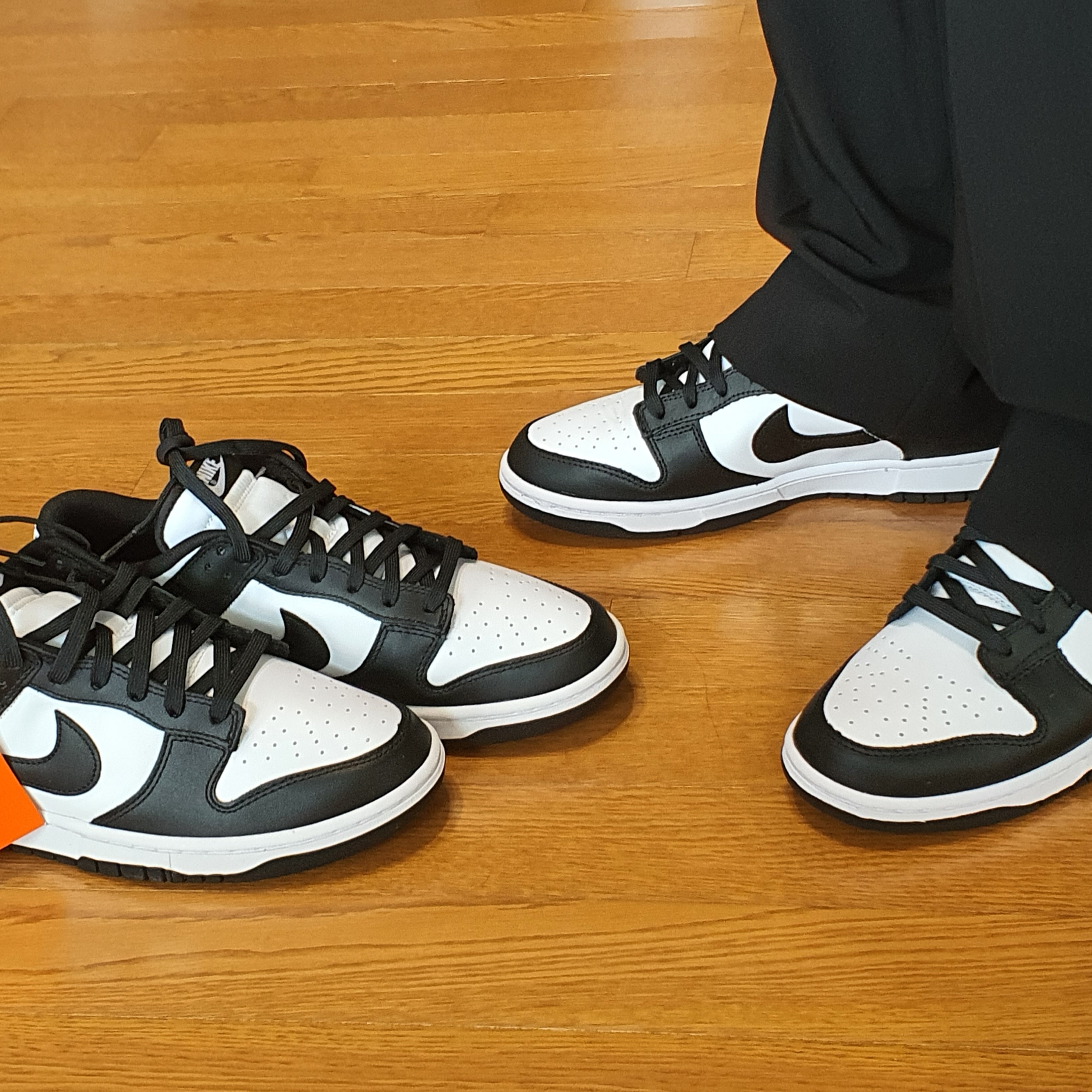Nike Dunk Low Retro Black 착용 스타일