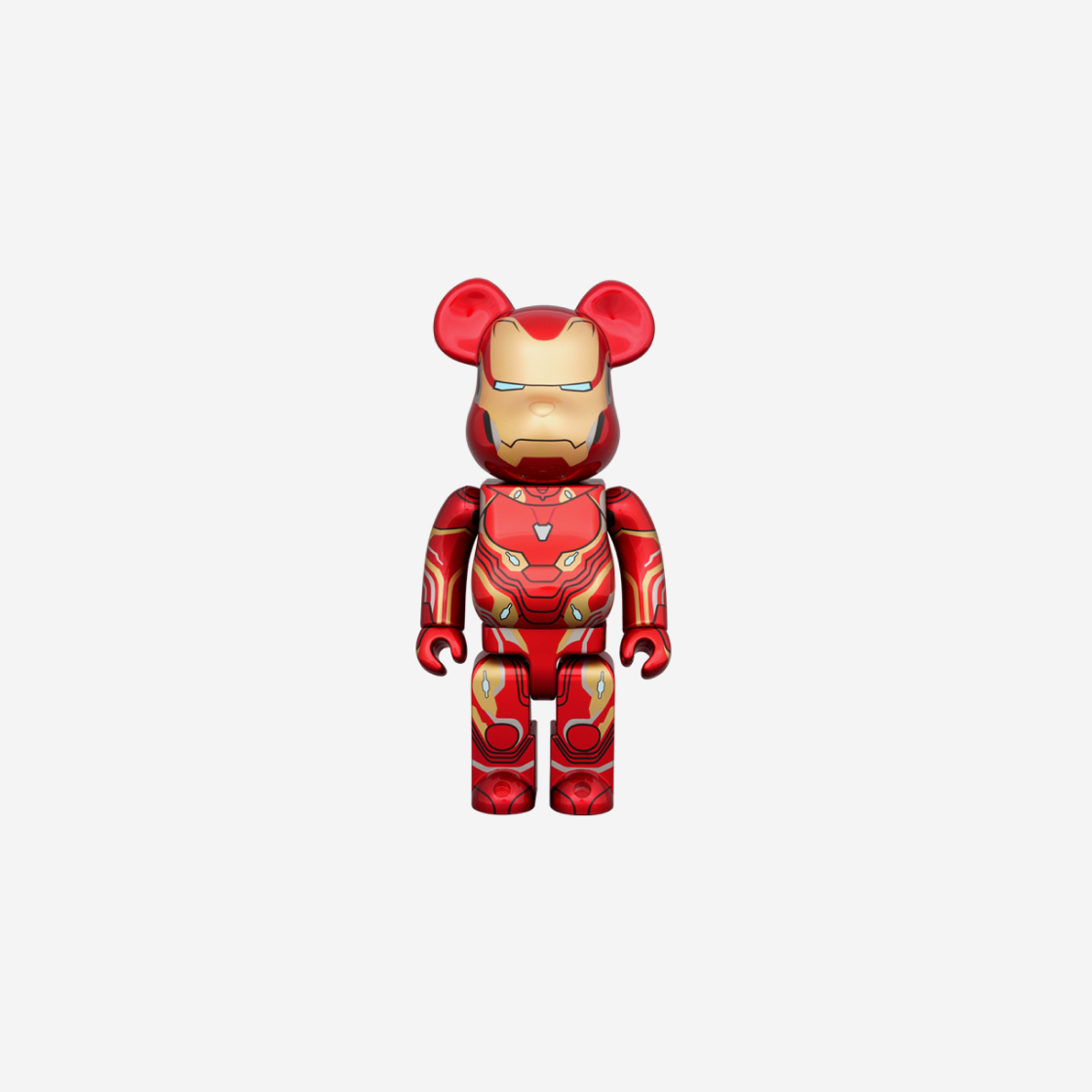 베어브릭 마블 아이언맨 마크 50 100% & 400% 세트 | Bearbrick | KREAM