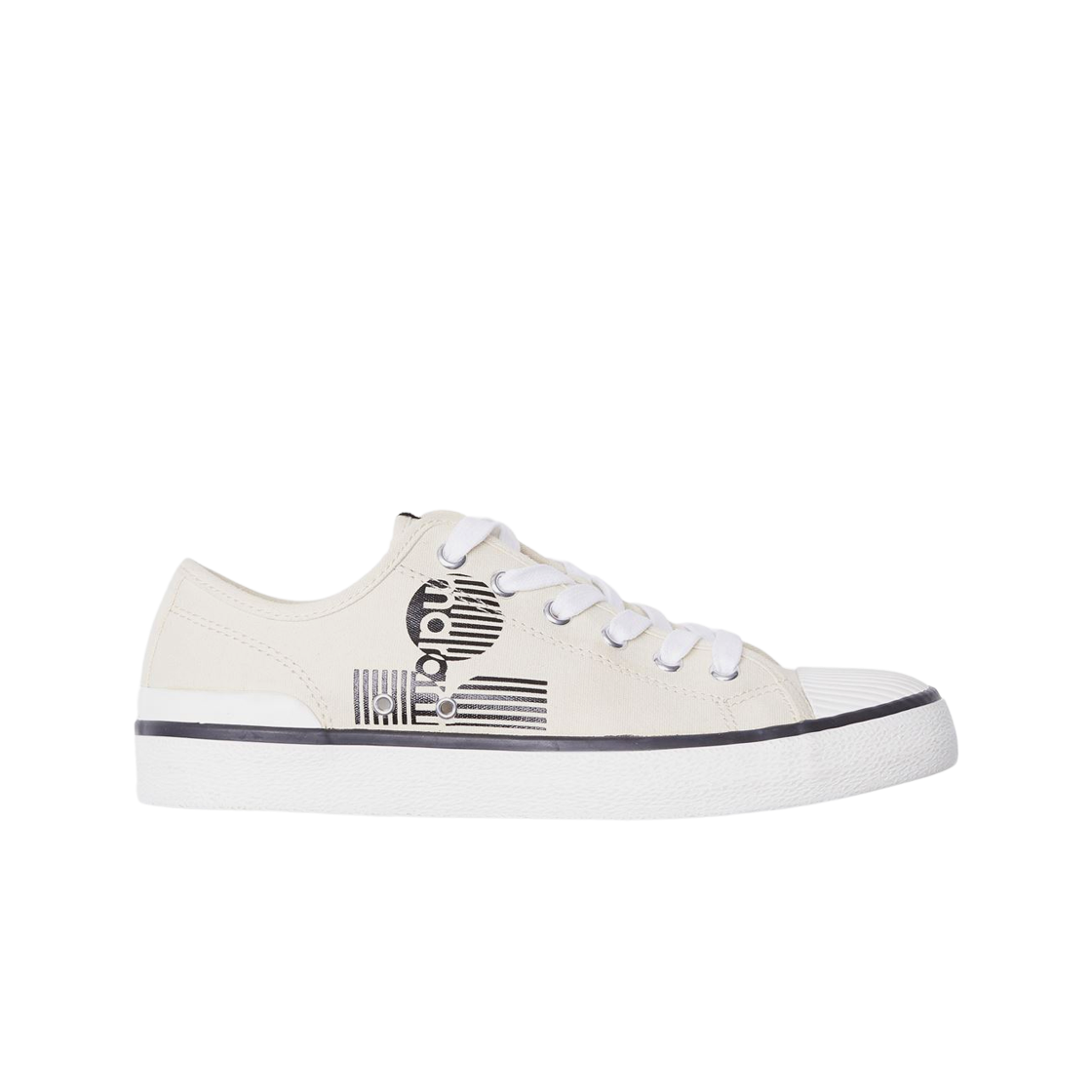 (W) 이자벨 마랑 빈쿠 캔버스 스니커즈 초크((W) Isabel Marant Binkoo Canvas Sneakers Chalk)