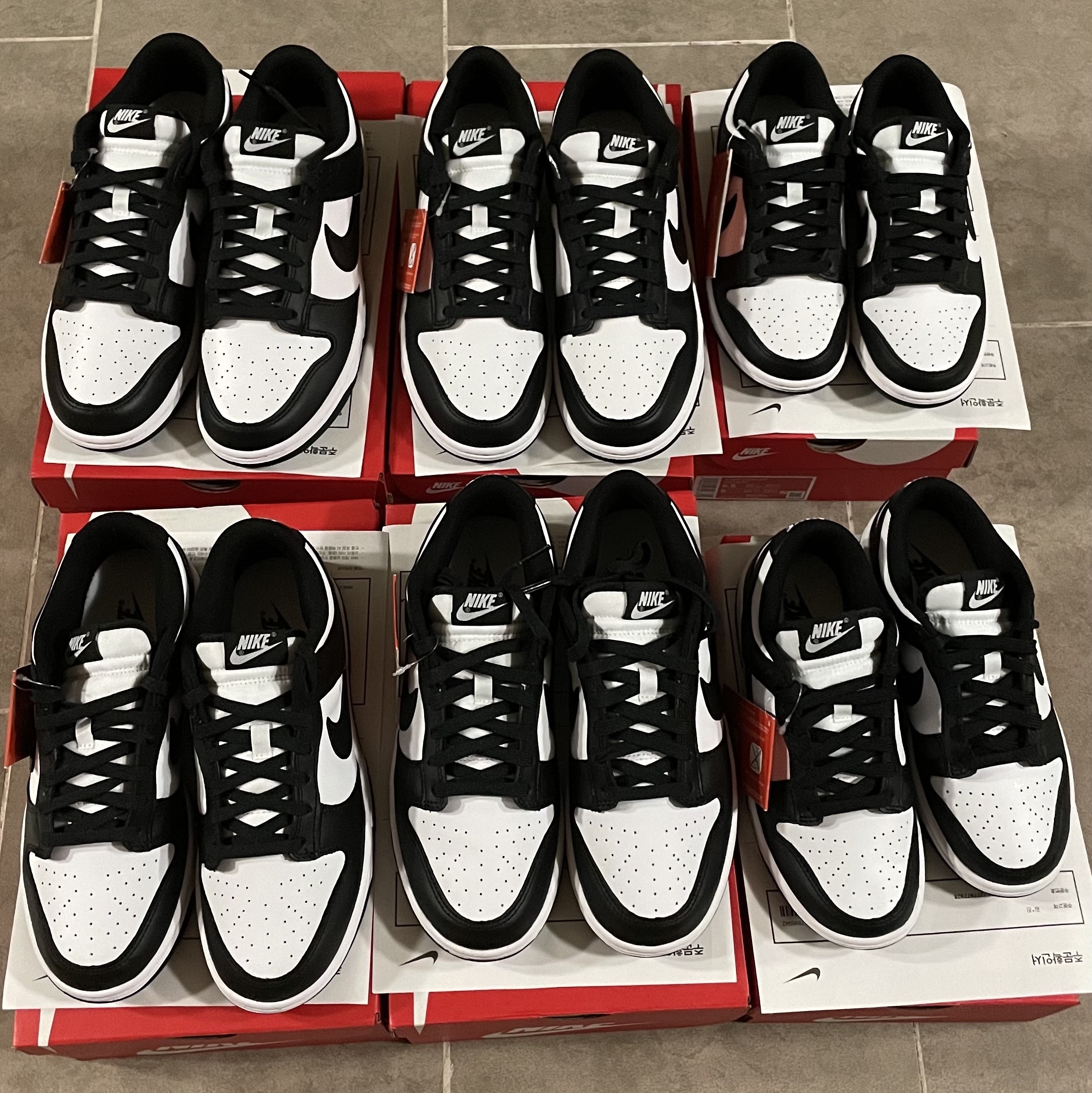 Nike Dunk Low Retro Black, (W) Nike Dunk Low Black 착용 스타일