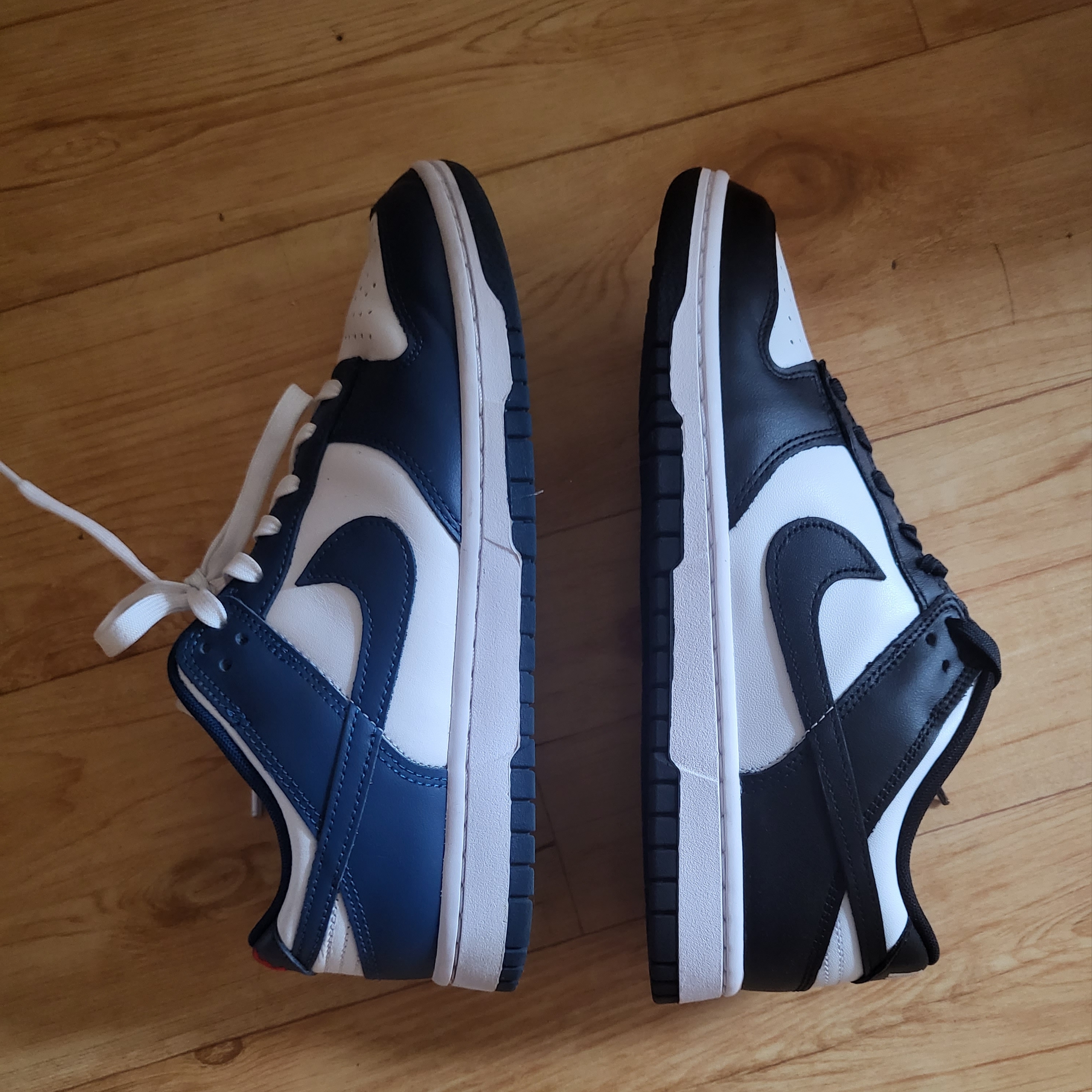 Nike Dunk Low Retro Valerian Blue, Nike Dunk Low Retro Black 착용 스타일
