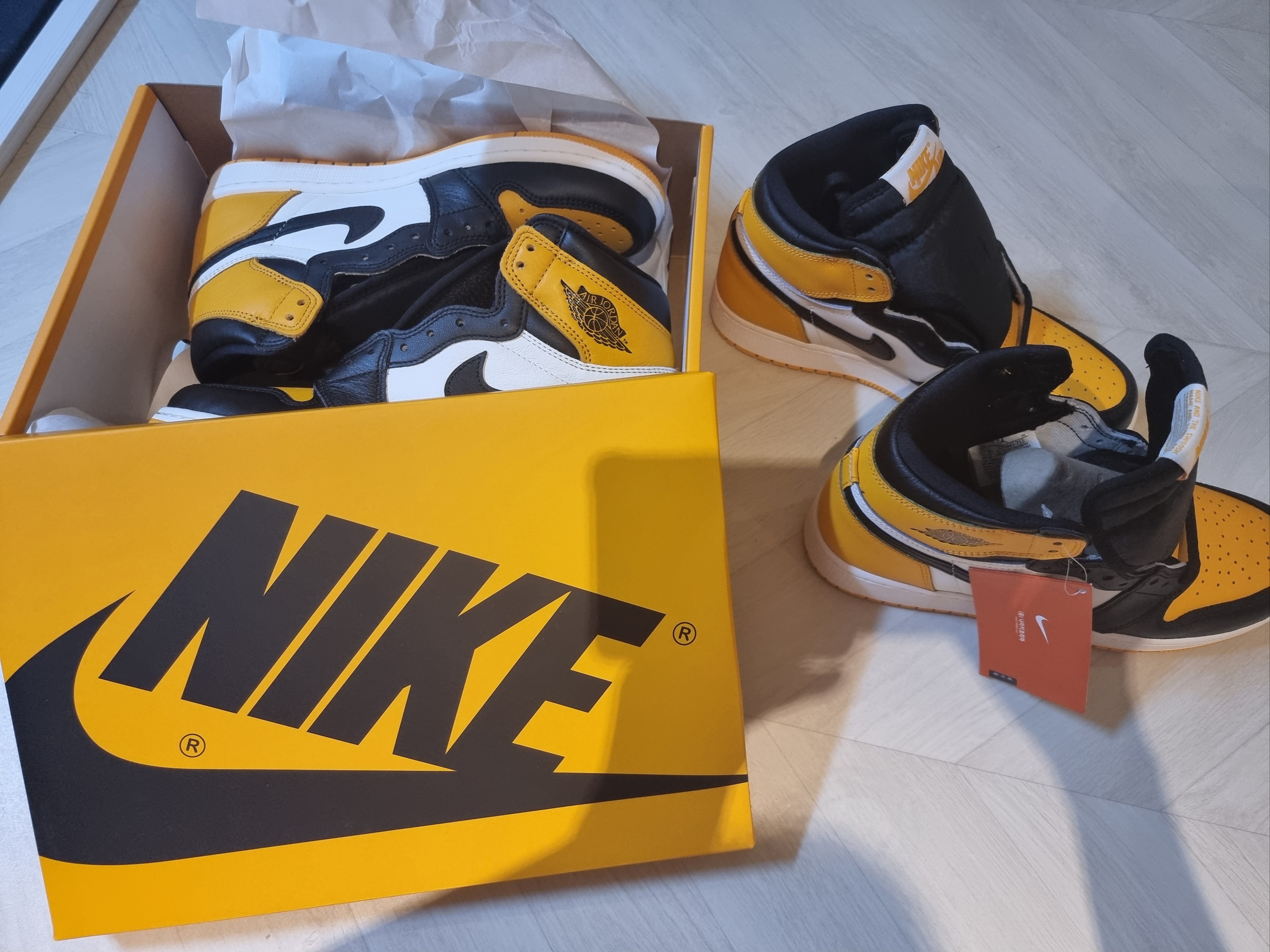Jordan 1 Retro High OG Taxi 착용 스타일