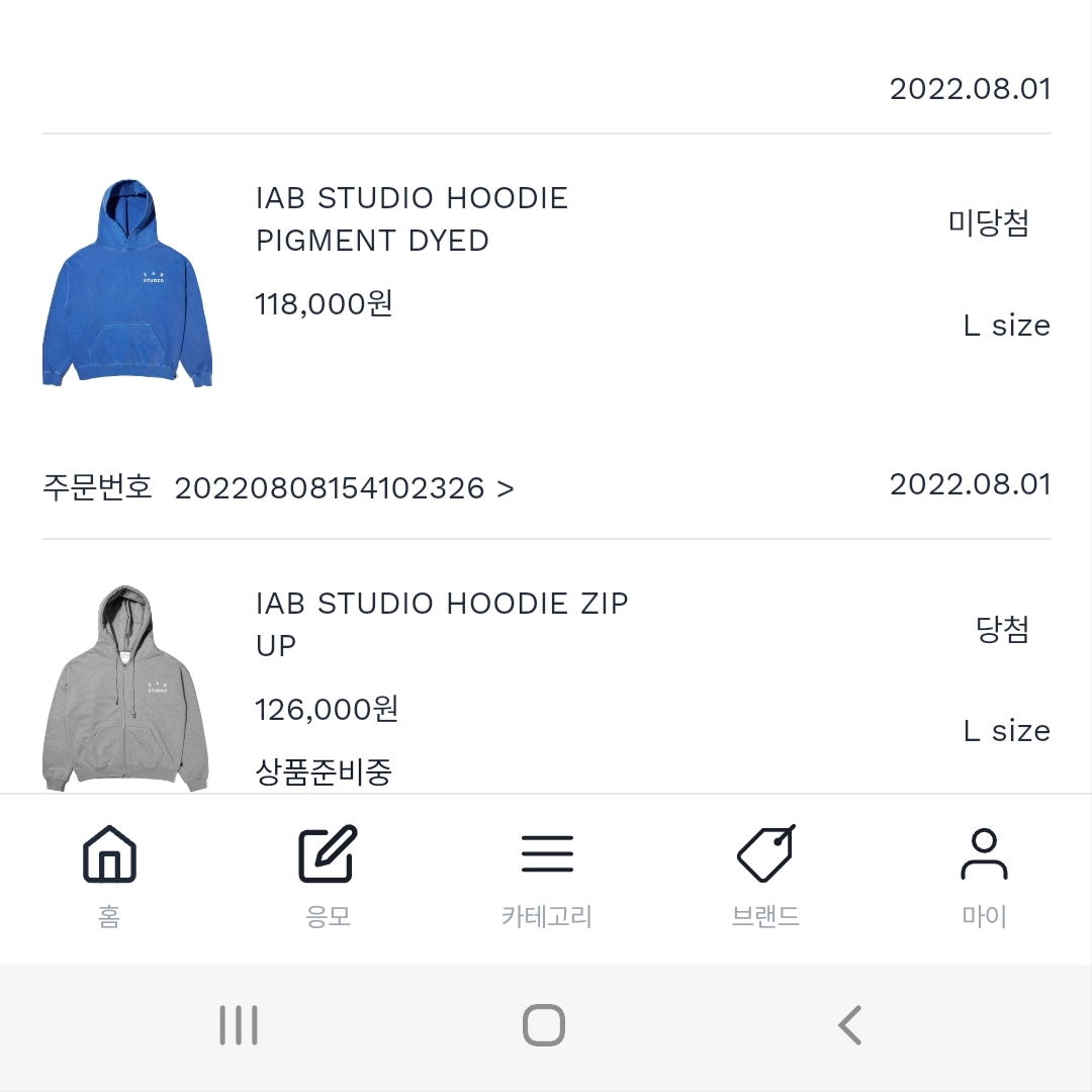 IAB Studio Zip-Up Hoodie Gray - 22FW 착용 스타일