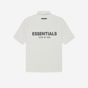 Essentials Short Sleeve Polo Oatmeal - 21SS