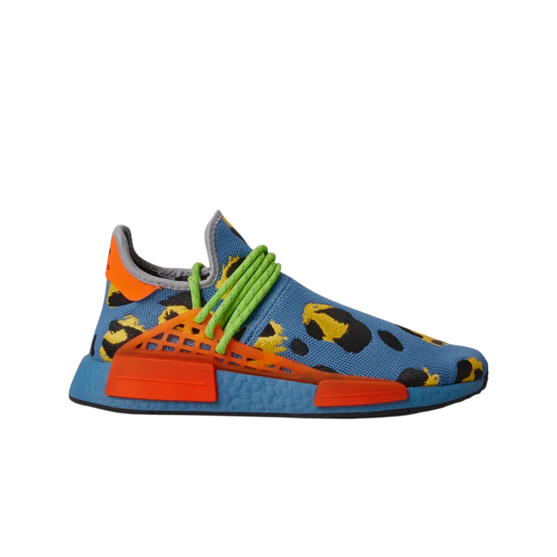 아디다스 x 퍼렐 윌리엄스 Hu NMD 애니멀 프린트 얼터드 블루 볼드 골드(Adidas x Pharrell Williams Hu NMD Animal Print Altered Blue Bold Gold)
