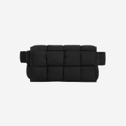 Bottega Veneta Padded Tech Cassette Belt Bag Black Parakeet