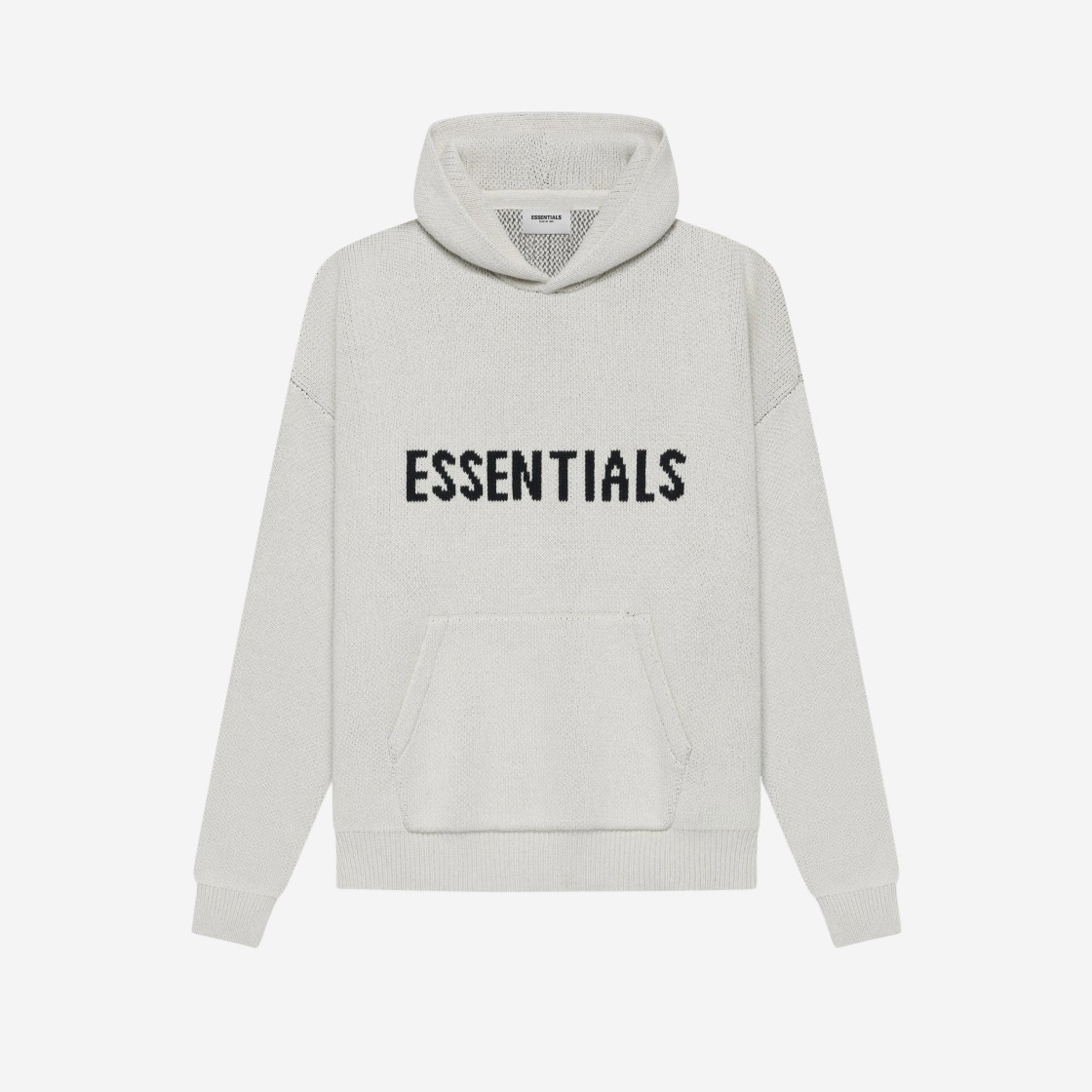 Essentials Knit Pullover Hoodie Oatmeal - 21SS 상세 이미지 1