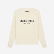 Essentials Long Sleeve T-Shirt Cream - 21SS