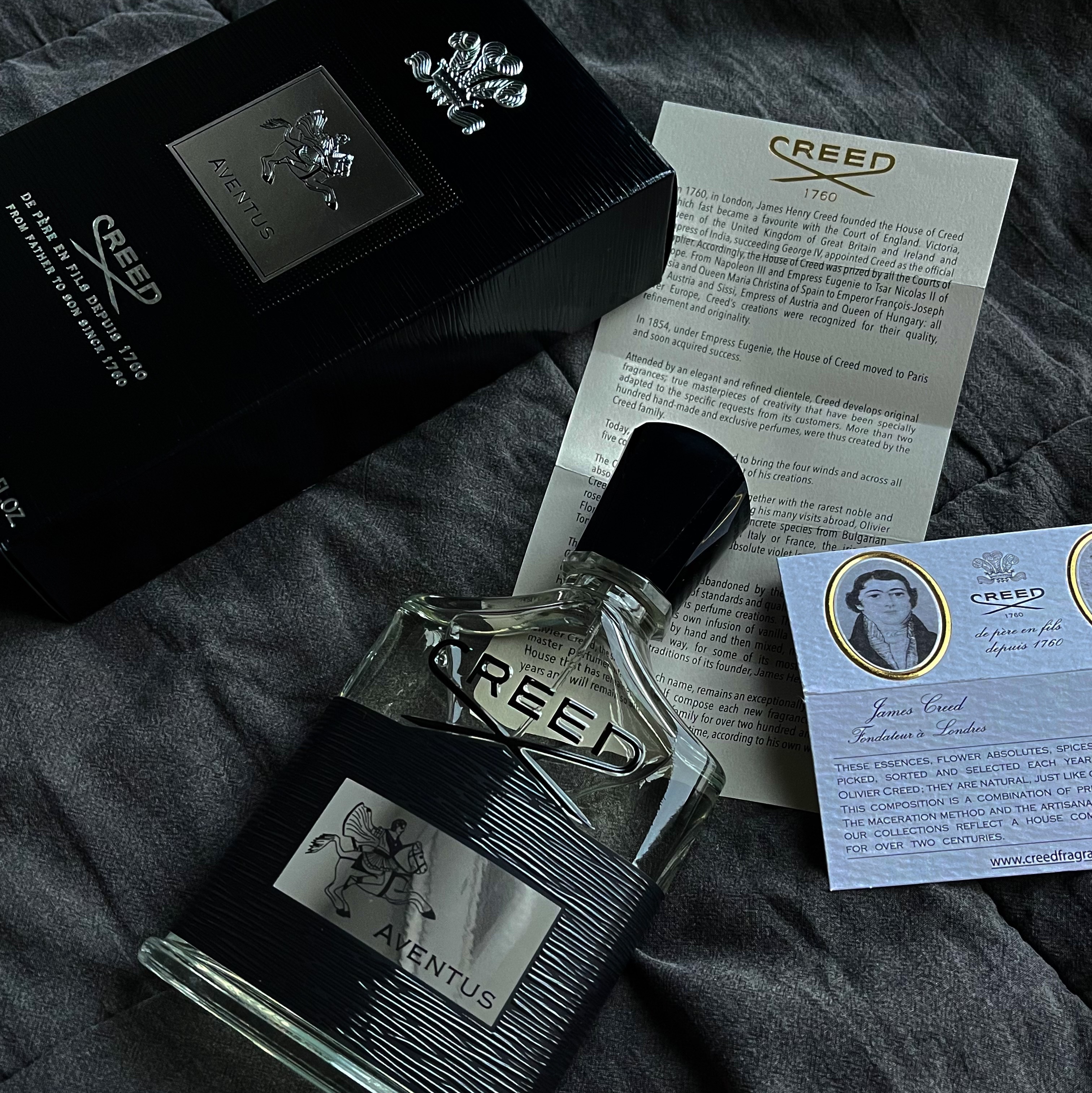Creed Aventus Eau De Parfum 100ml 착용 스타일