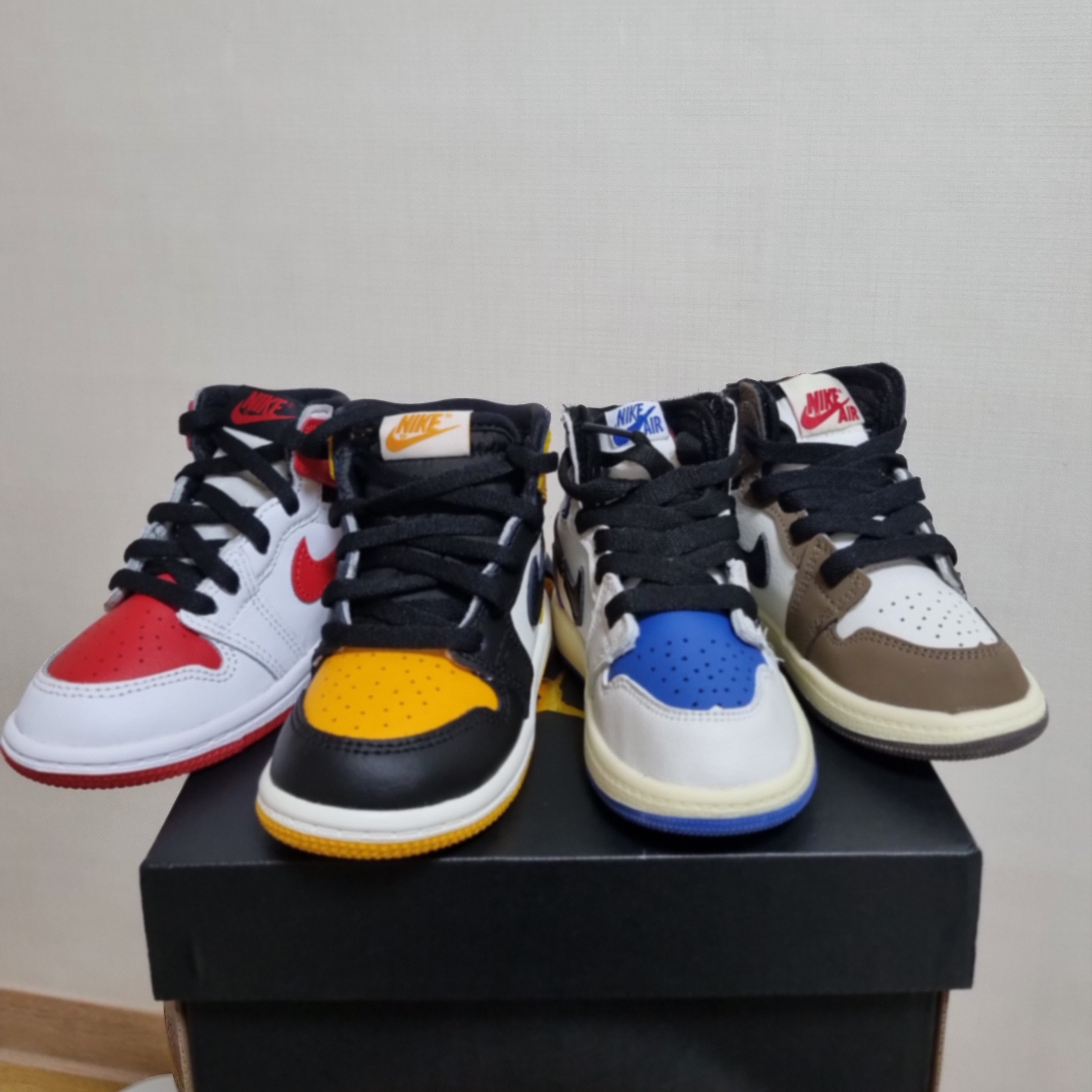 (TD) Jordan 1 Retro High OG Taxi, (TD) Jordan 1 Retro High OG Heritage 착용 스타일 - 5