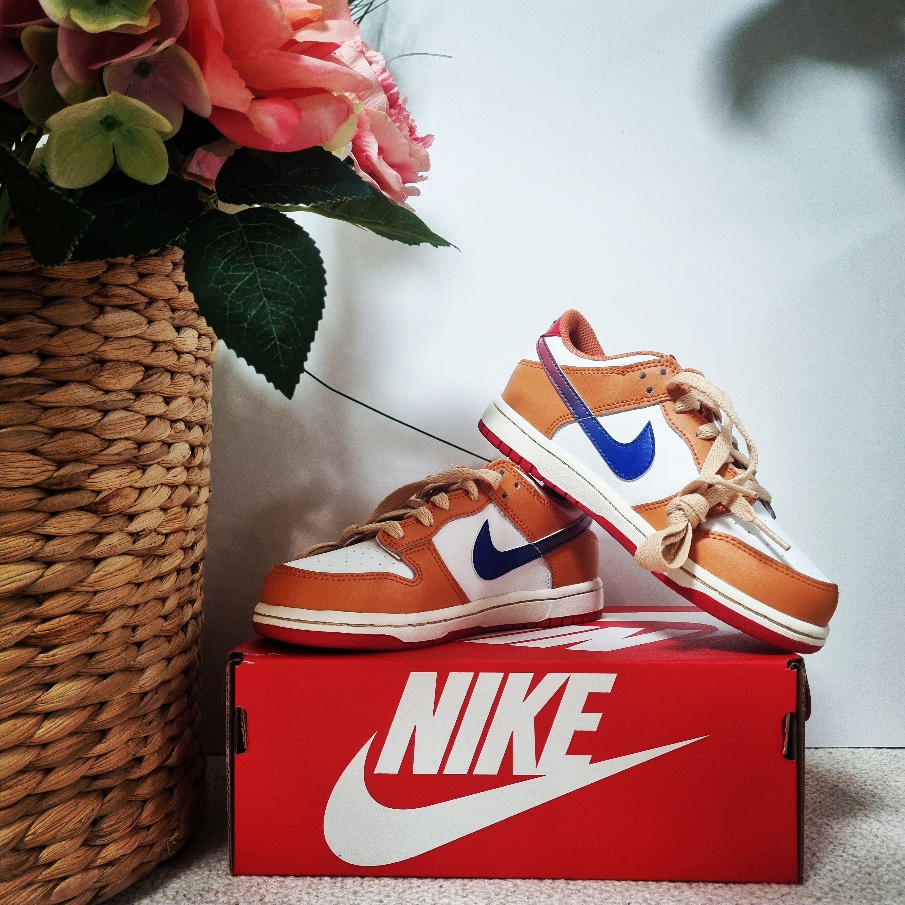 (PS) Nike Dunk Low Hot Curry and Game Royal 착용 스타일