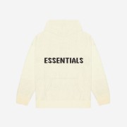 Essentials Knit Hoodie Cream - 20FW