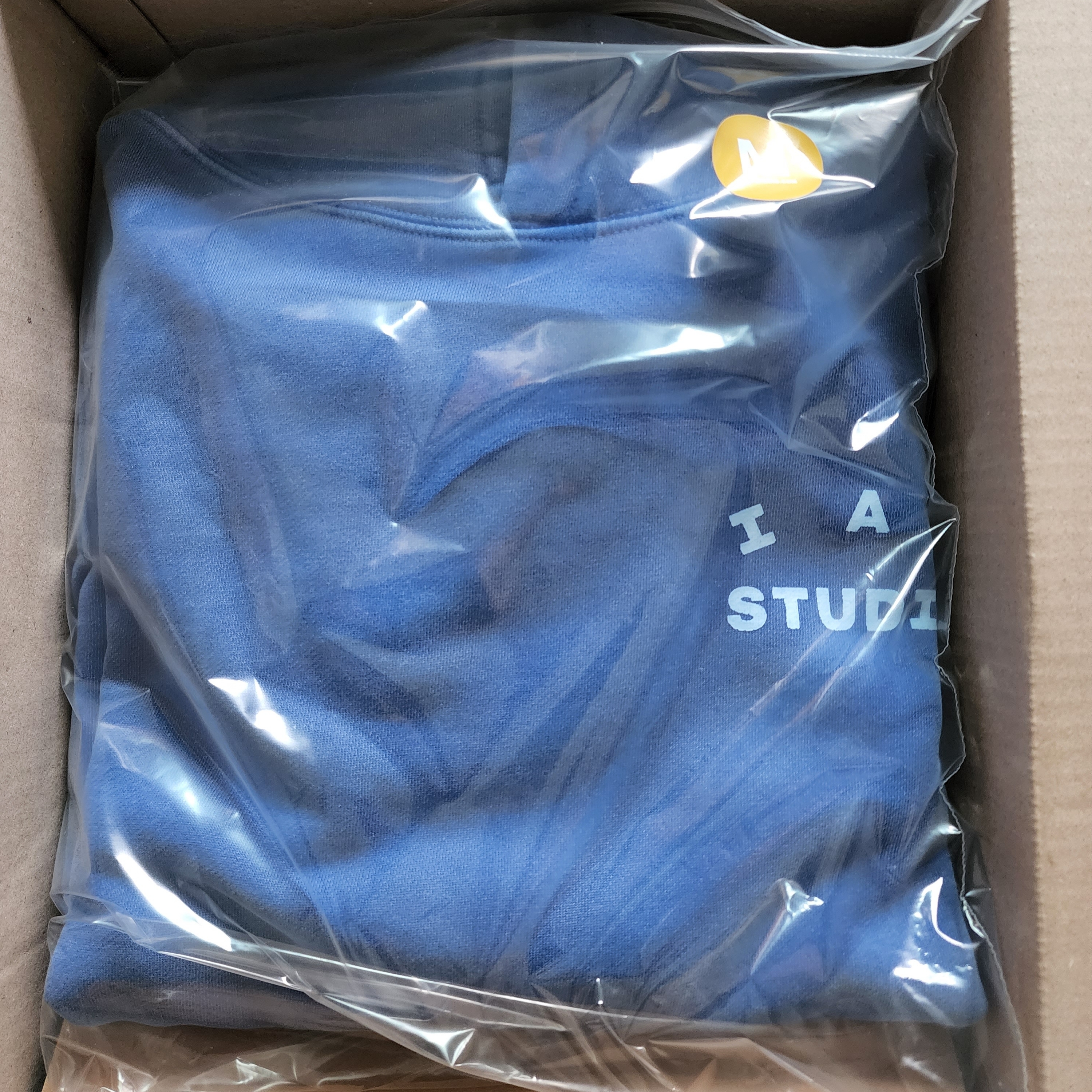 IAB Studio Pigment Hoodie Royal Blue - 22FW 착용 스타일 - 3