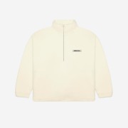 Essentials Polar Fleece Half-Zip Sweater Buttercream - 20SS