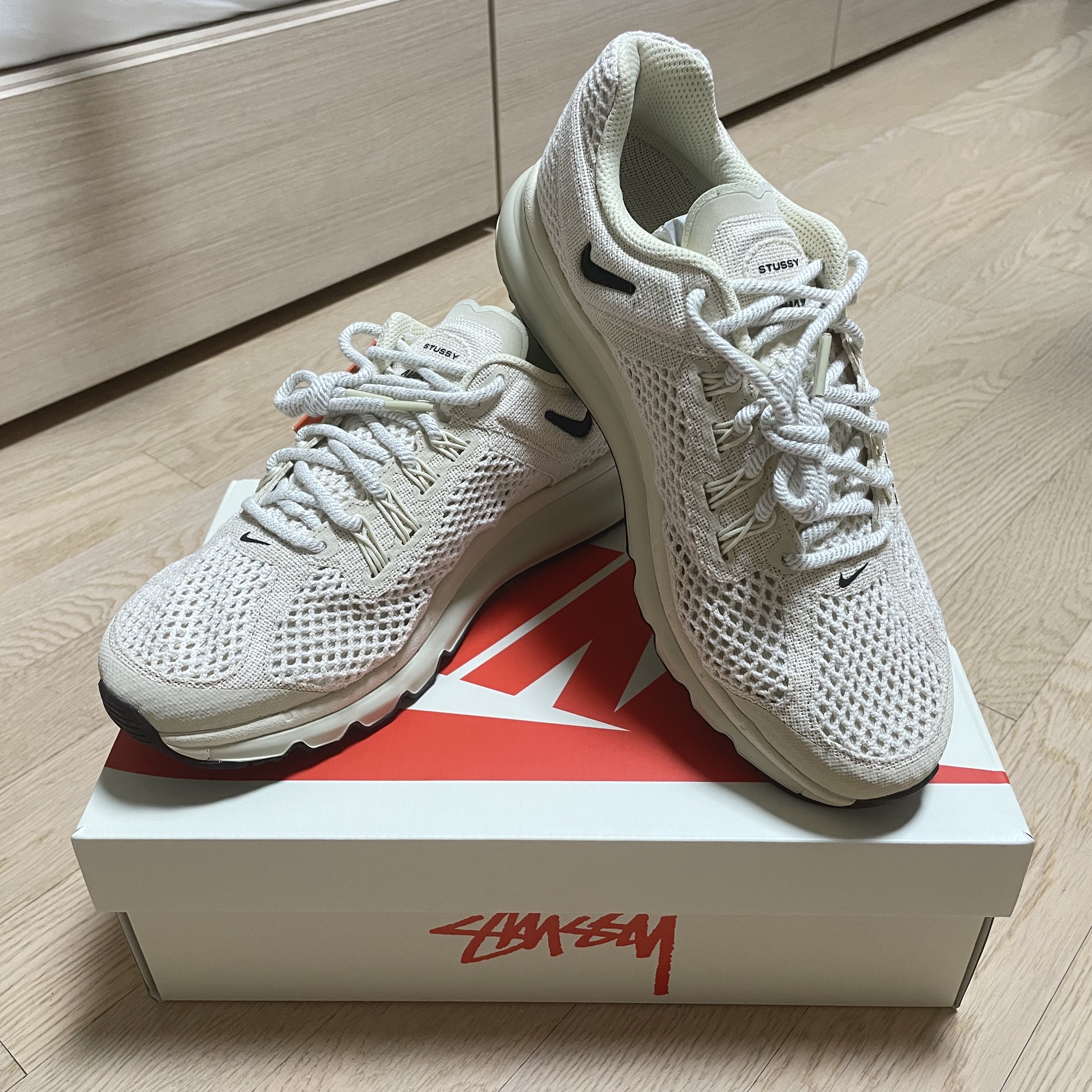Nike x Stussy Air Max 2013 Fossil 착용 스타일 - 4