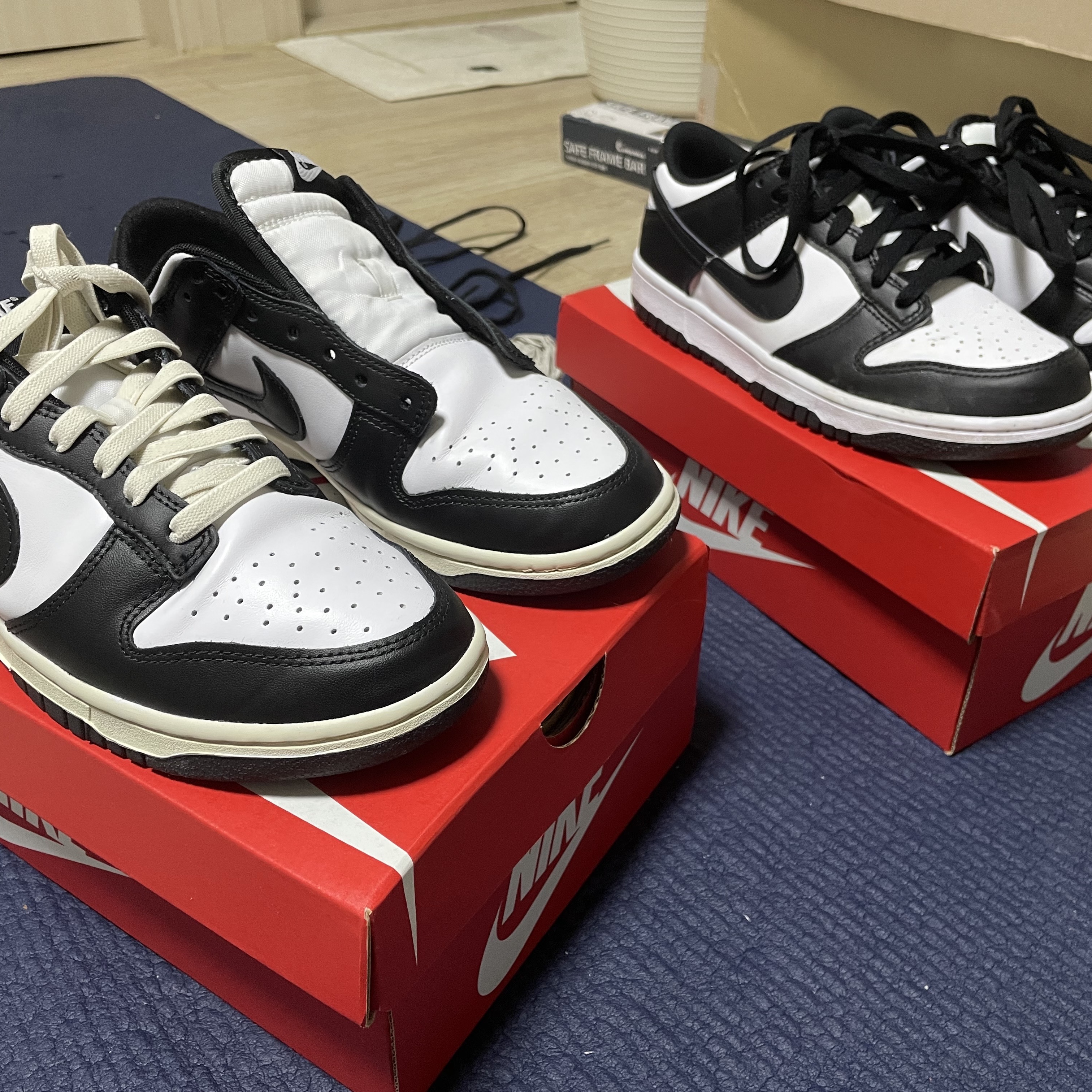 Nike Dunk Low Retro Black 착용 스타일 - 4