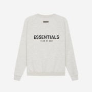 Essentials Pull-Over Crewneck Sweatshirt Oatmeal - 21SS