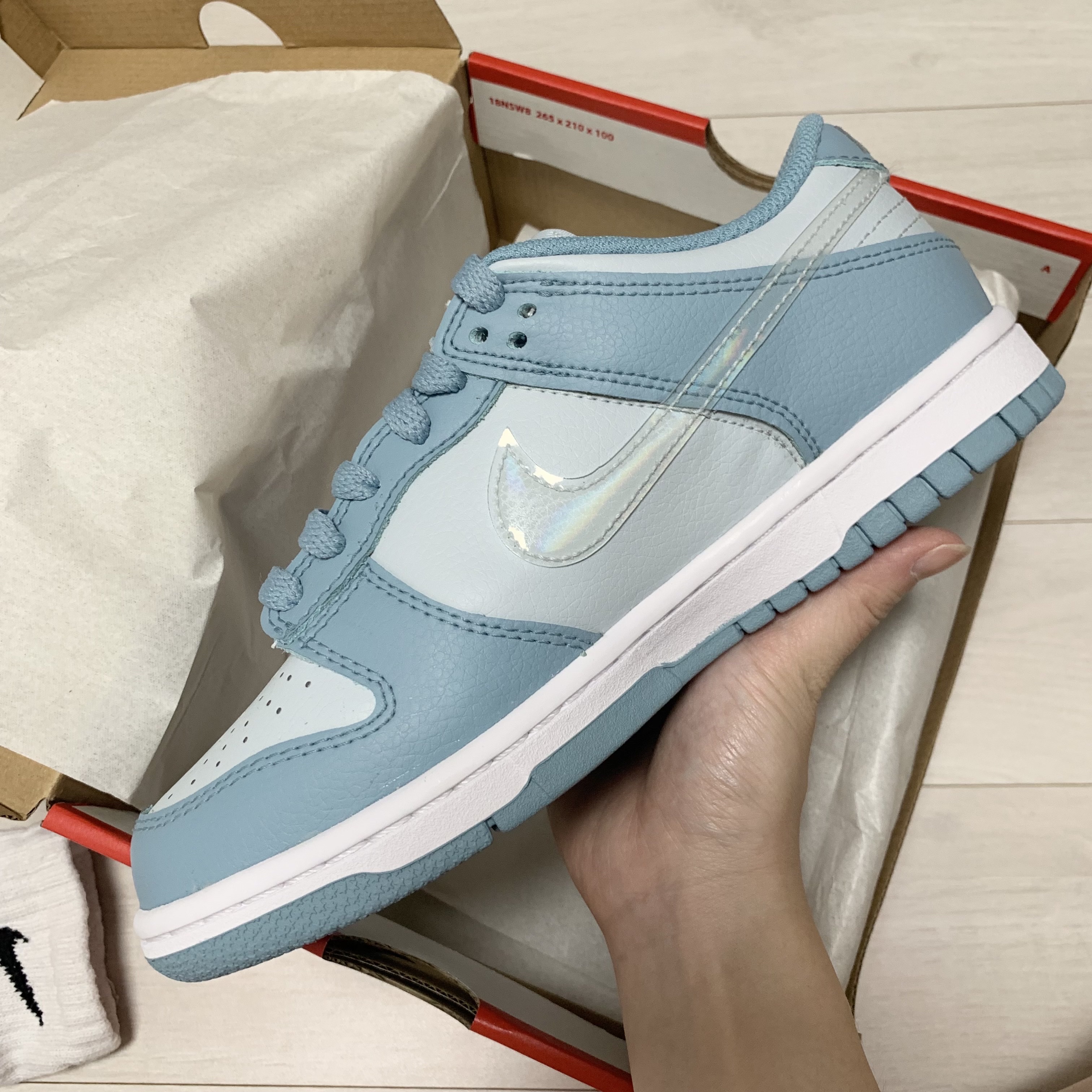 (GS) Nike Dunk Low Aura 착용 스타일 - 1