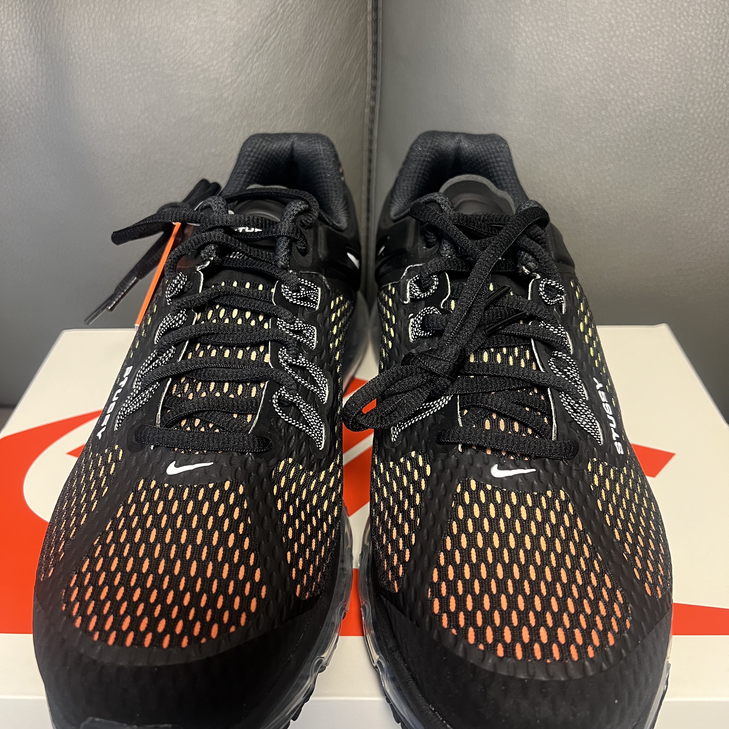 Nike x Stussy Air Max 2013 Black 착용 스타일 - 2